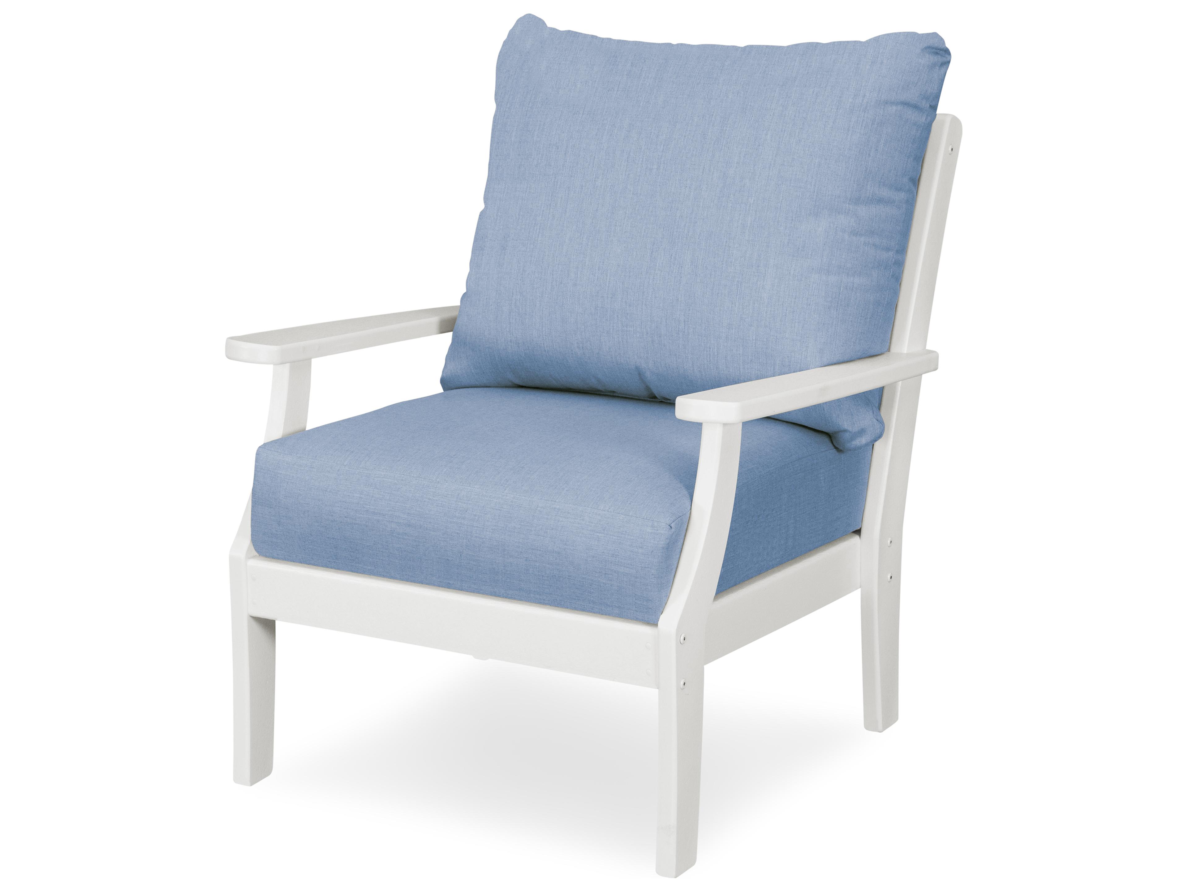 Trex® Outdoor Furniture™ Yacht Club Deep Seating Recycled Plastic Lounge Chair