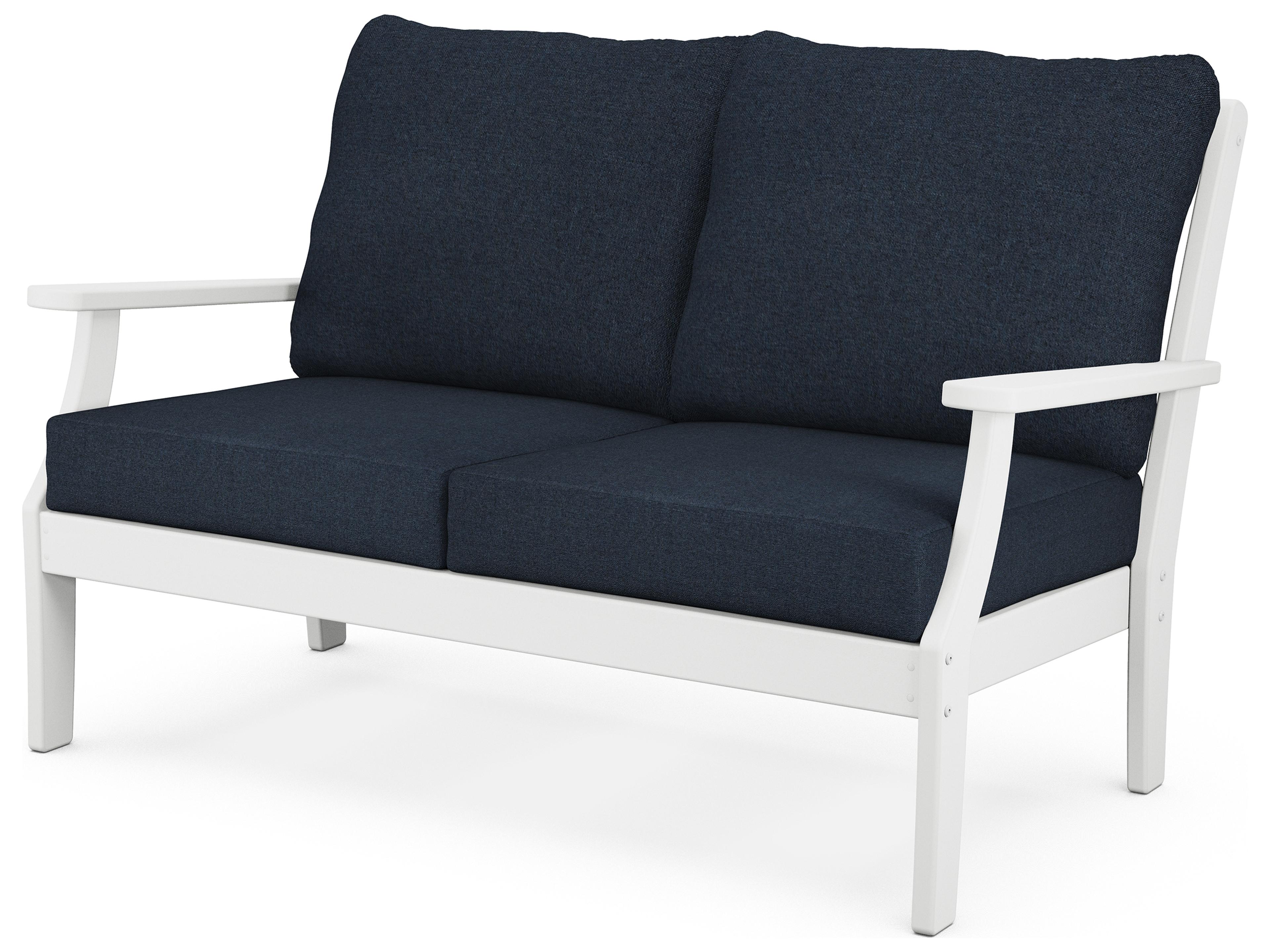 Trex® Outdoor Furniture™ Yacht Club Deep Seating Recycled Plastic Loveseat