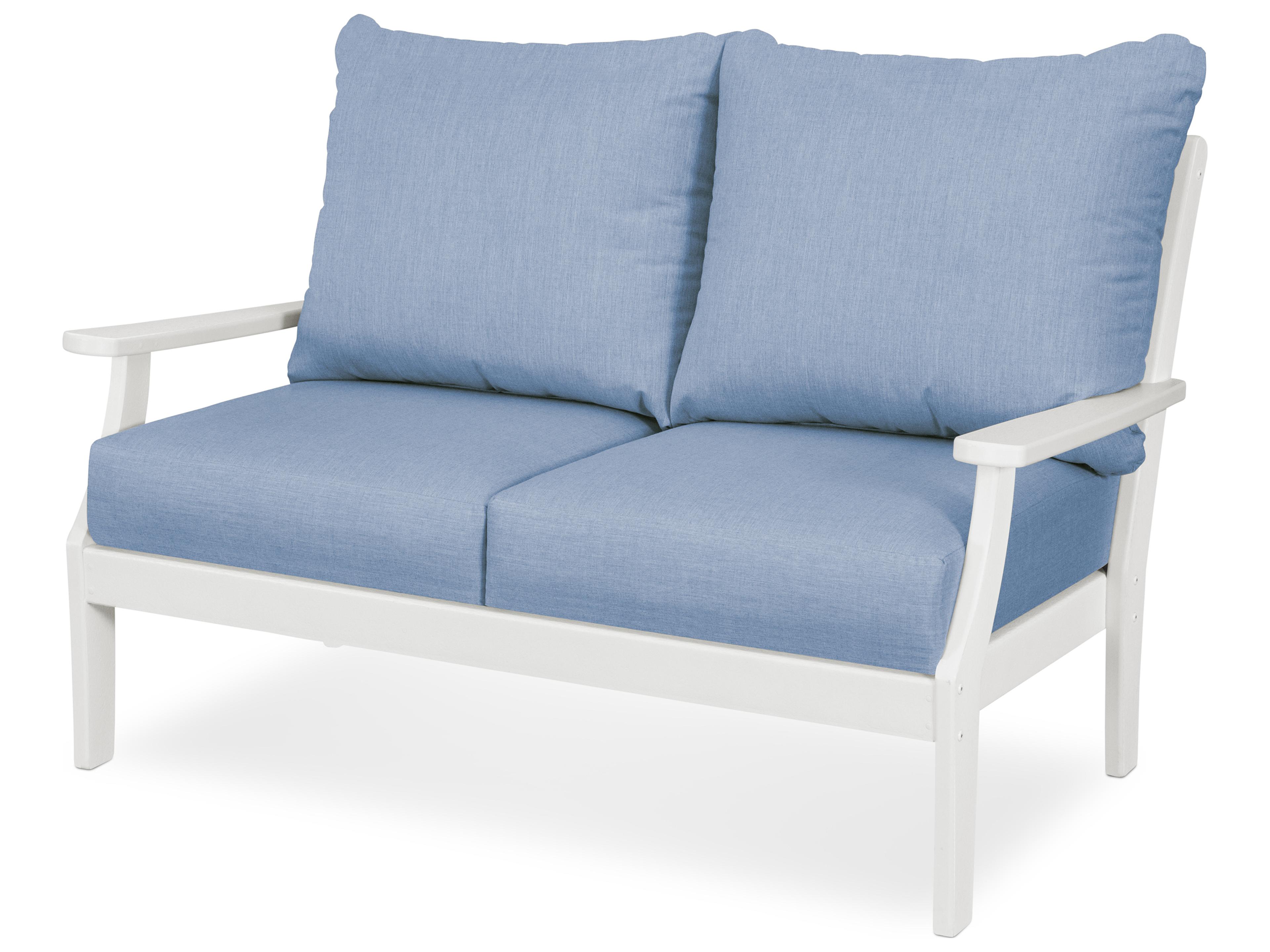 Trex® Outdoor Furniture™ Yacht Club Deep Seating Recycled Plastic Loveseat