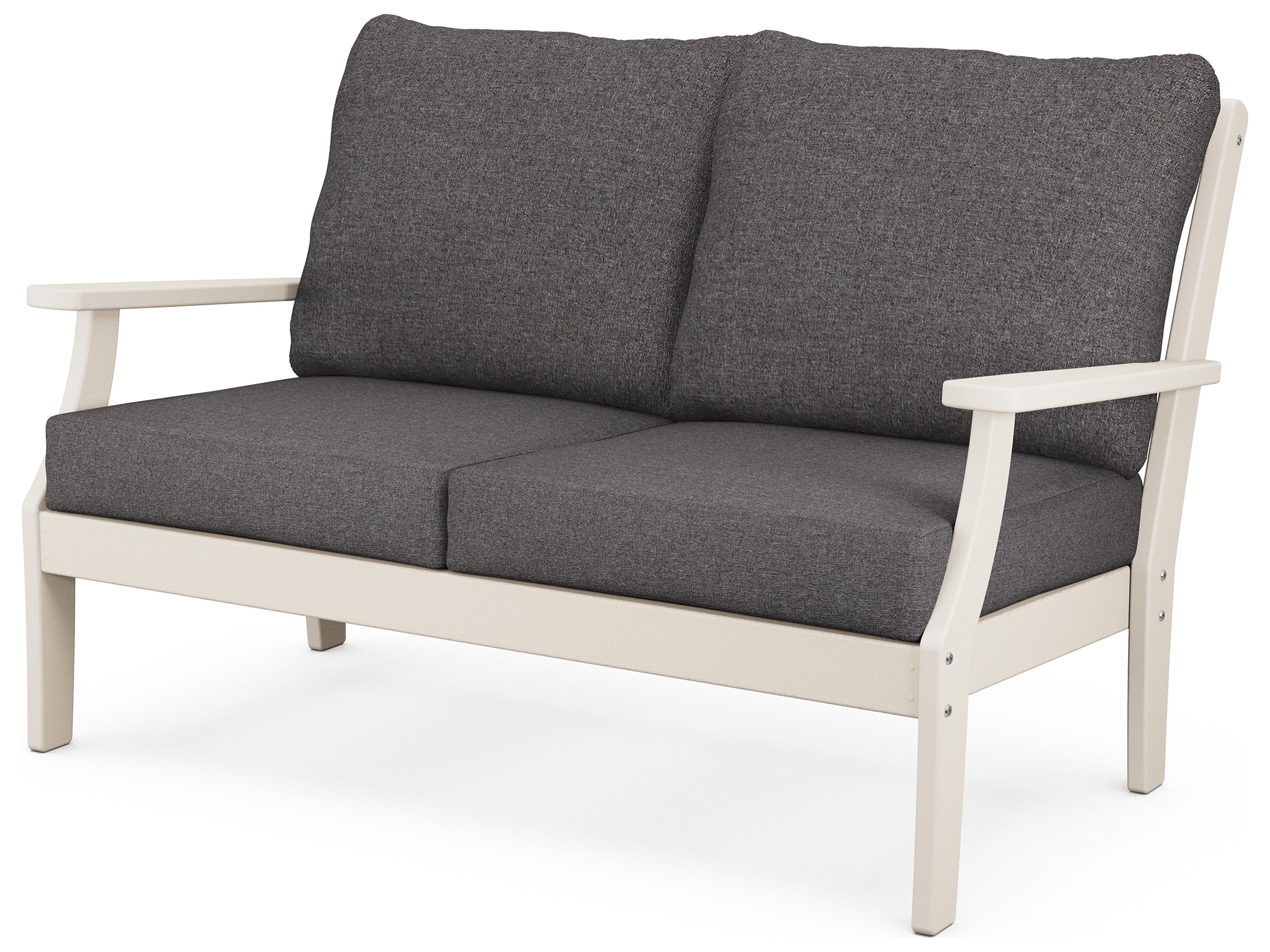 Trex® Outdoor Furniture™ Yacht Club Deep Seating Recycled Plastic Loveseat