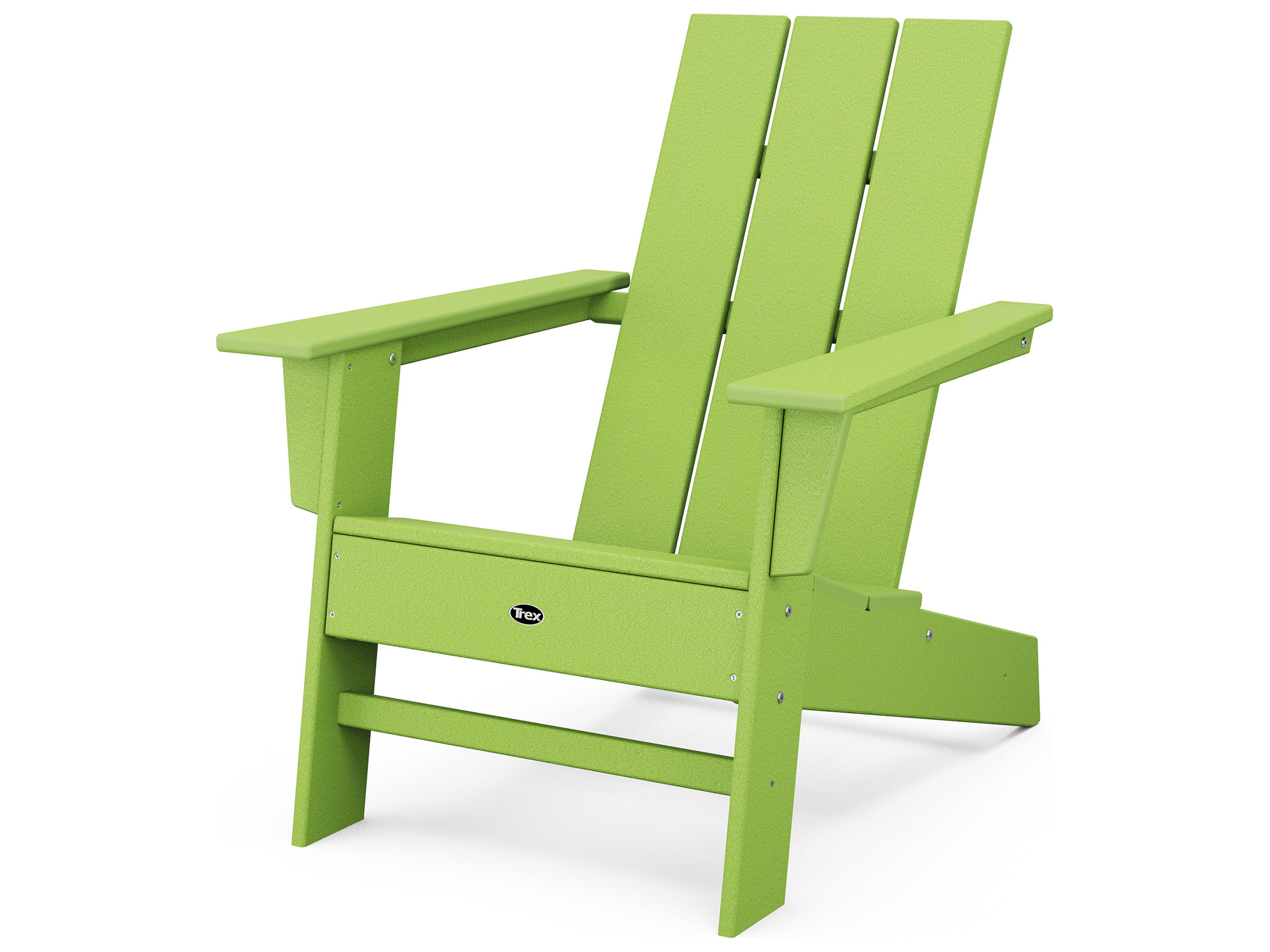 Trex® Outdoor Furniture™ Eastport Modern Recycled Plastic Adirondack Chair