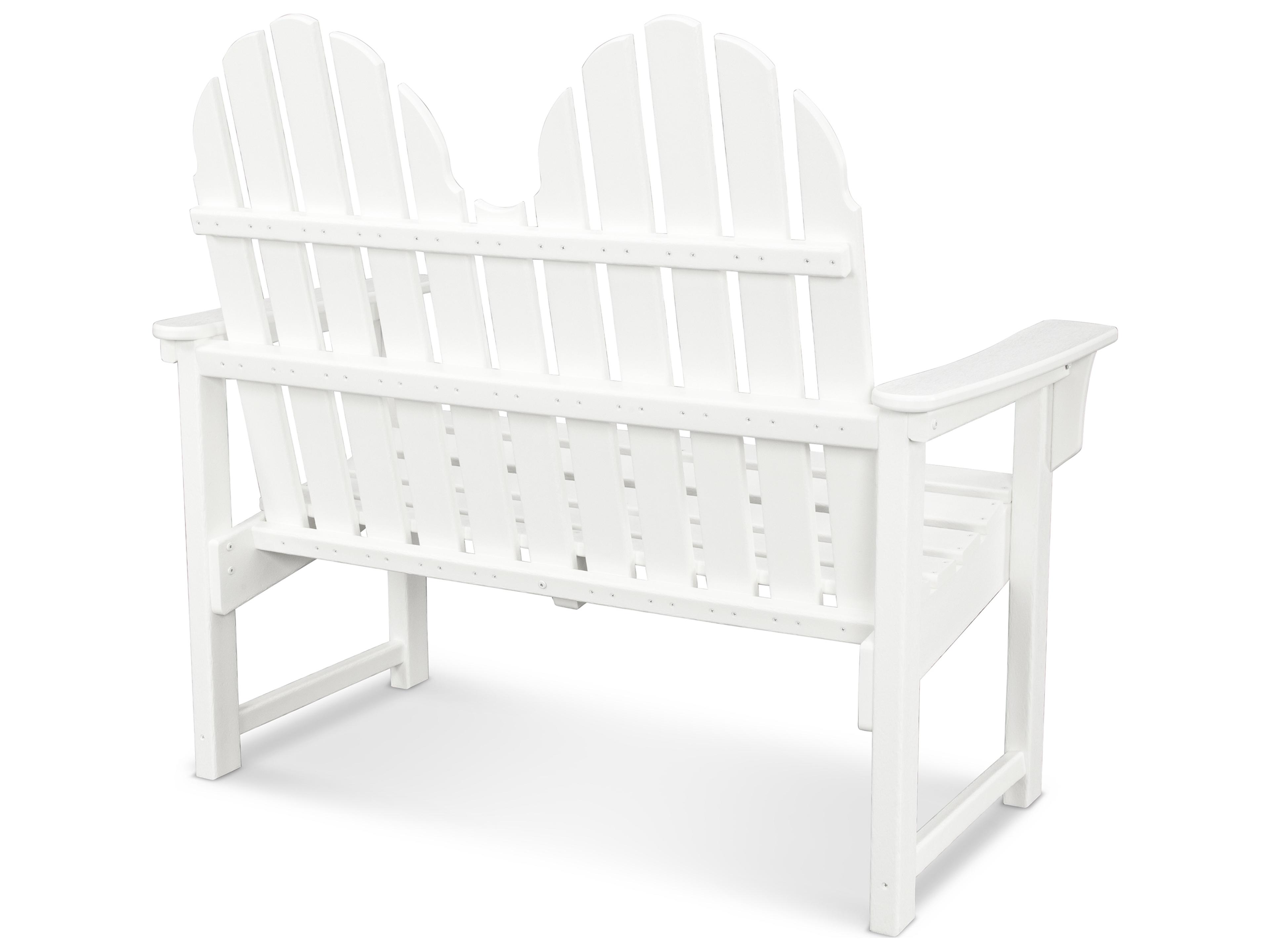Trex® Outdoor Furniture™ Cape Cod Recycled Plastic Adirondack Bench
