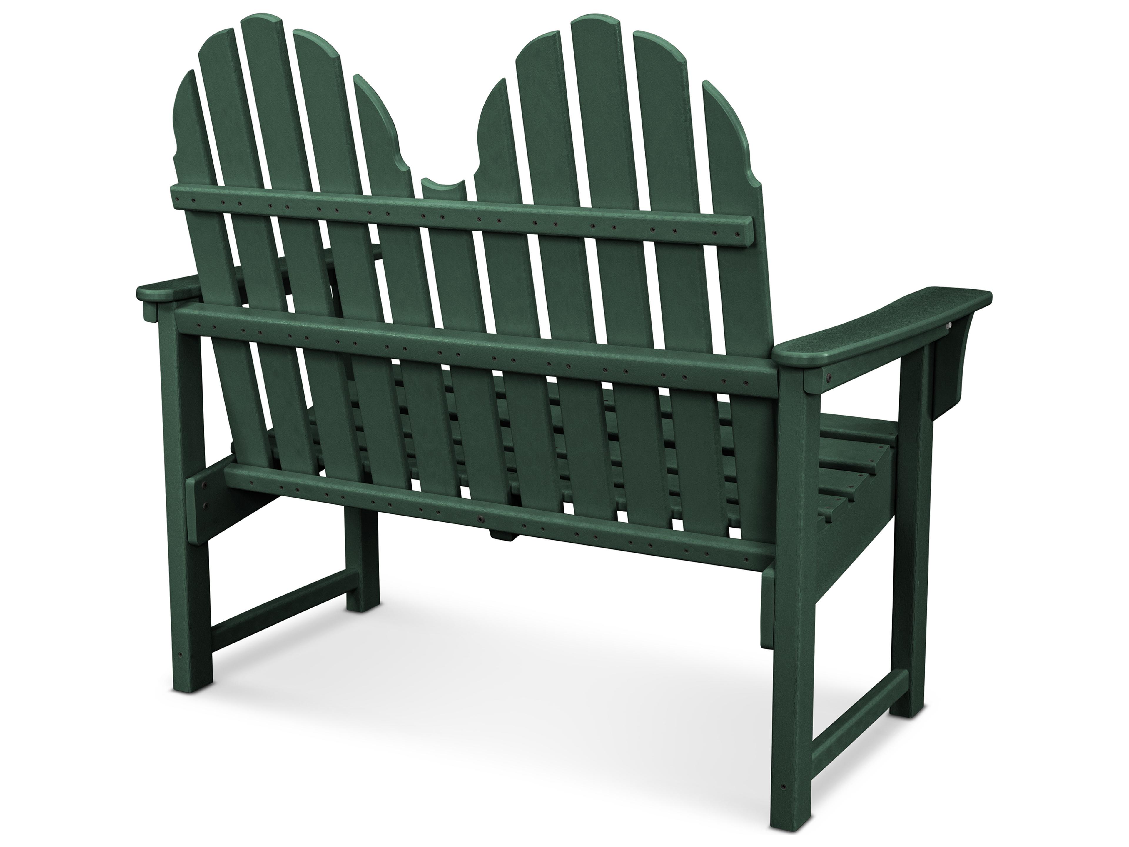 Trex® Outdoor Furniture™ Cape Cod Recycled Plastic Adirondack Bench