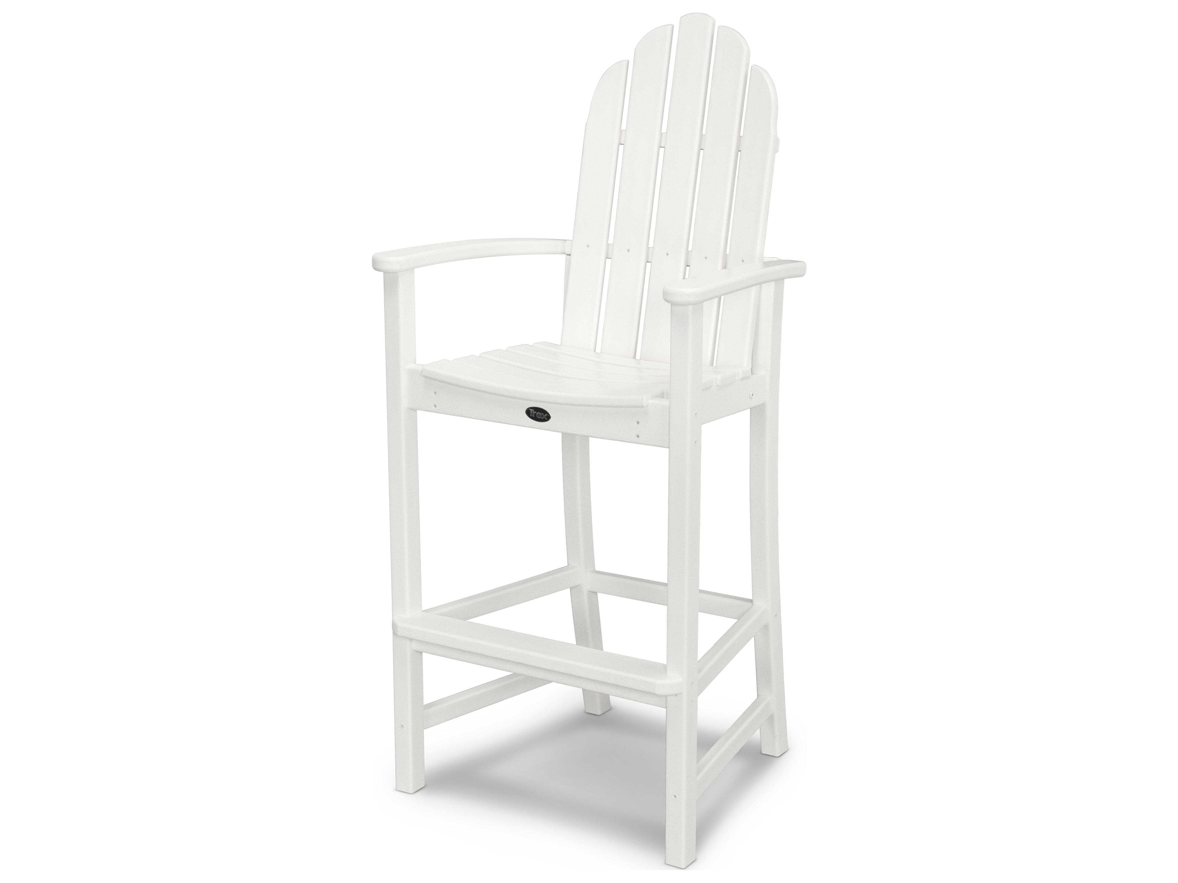 Trex® Outdoor Furniture™ Cape Cod Recycled Plastic Adirondack Bar Chair