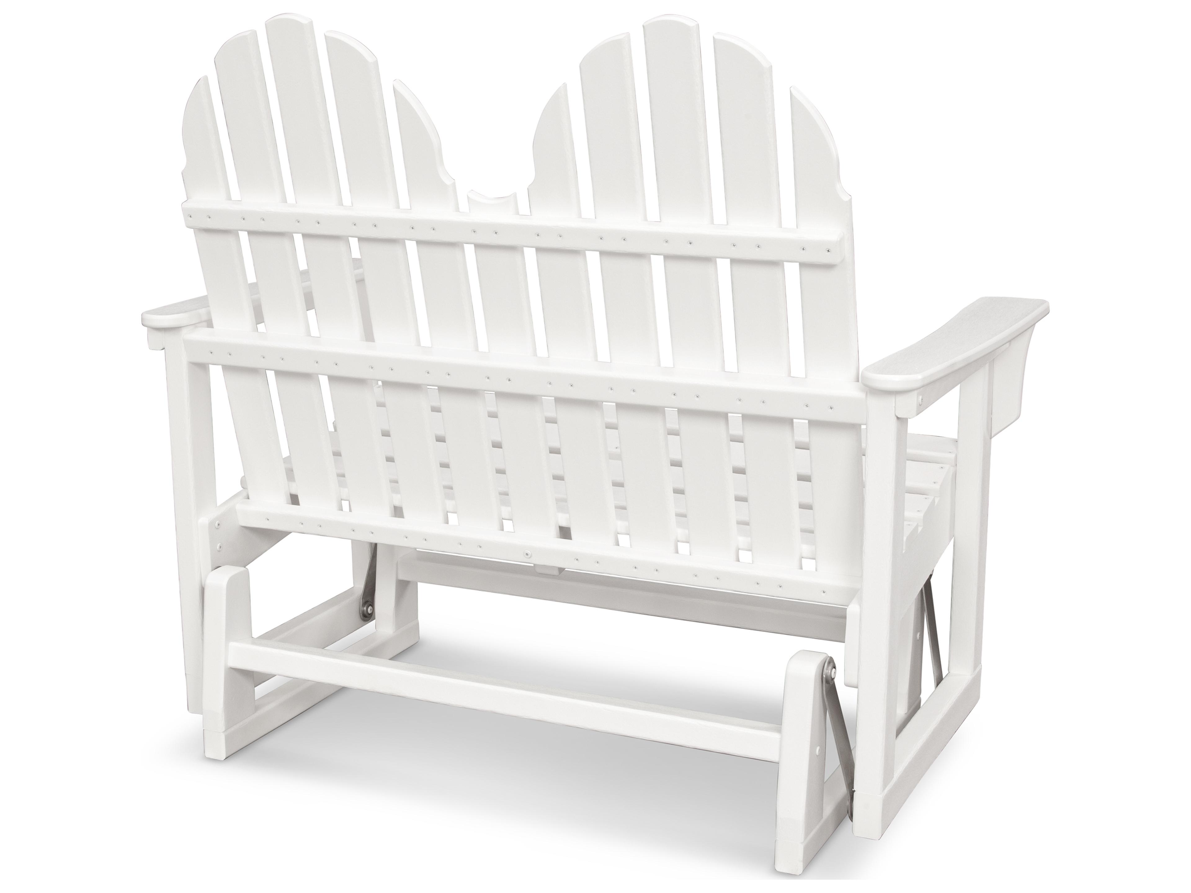 Trex® Outdoor Furniture™ Cape Cod Recycled Plastic Adirondack Glider