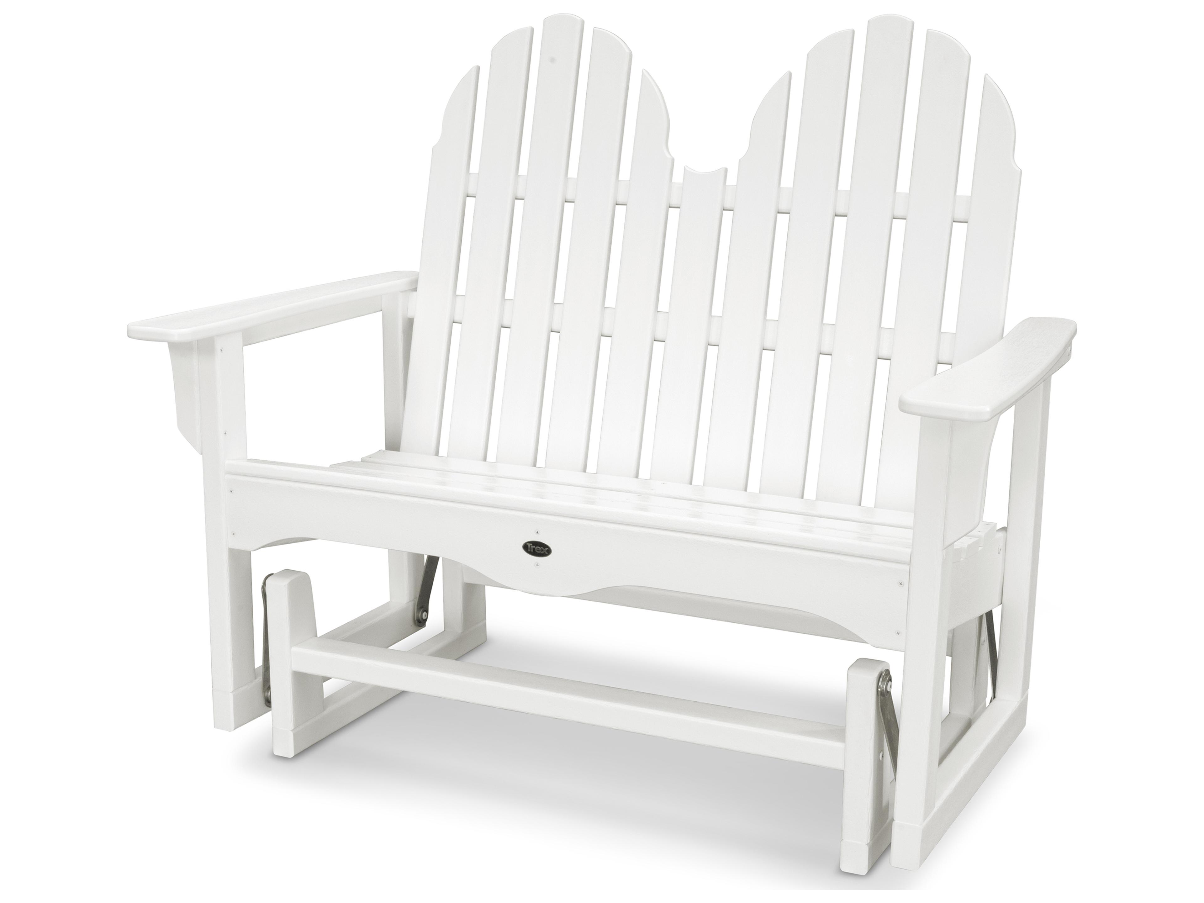 Trex® Outdoor Furniture™ Cape Cod Recycled Plastic Adirondack Glider