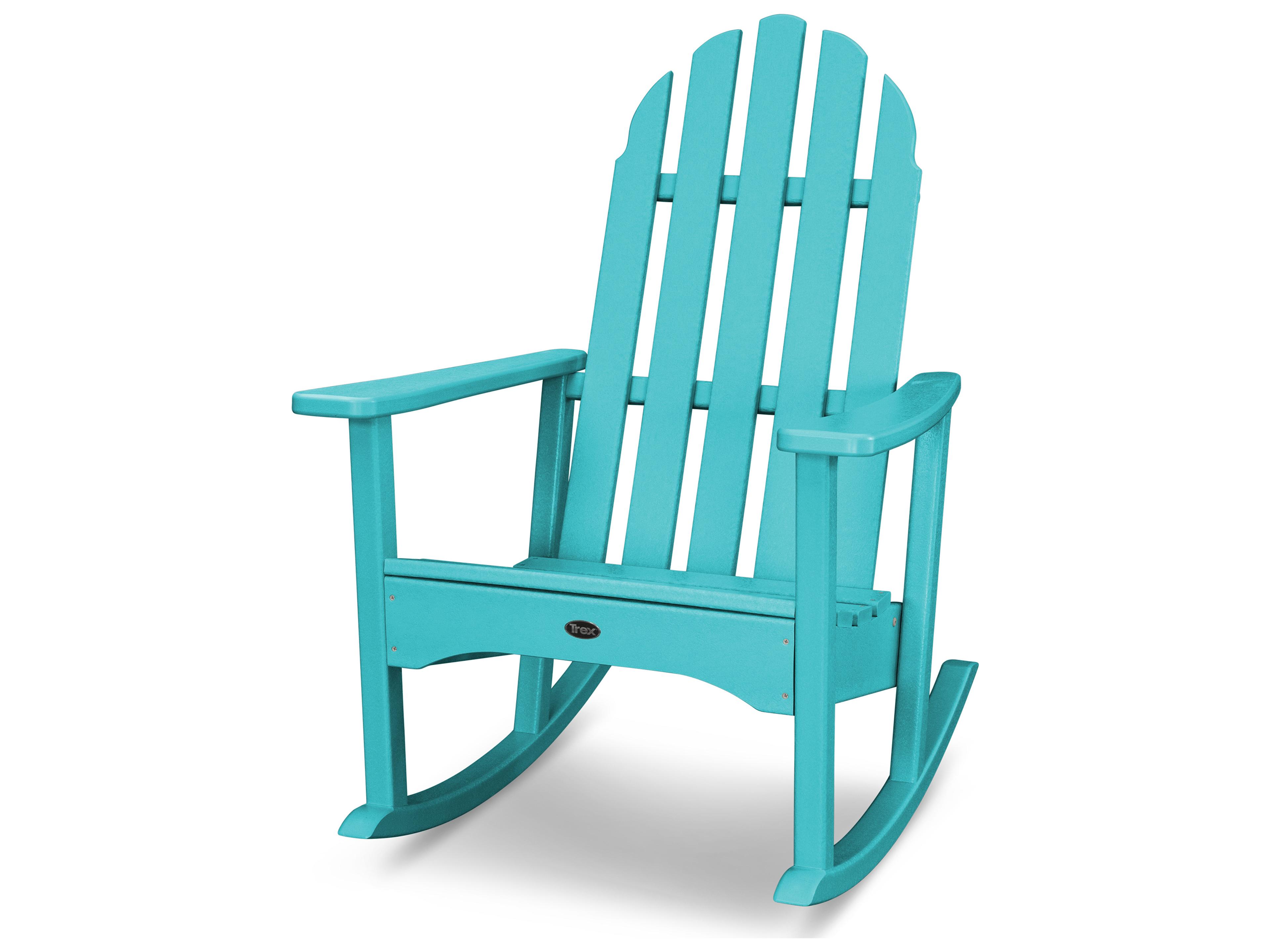 Trex® Outdoor Furniture™ Cape Cod Recycled Plastic Adirondack Rocking Chair