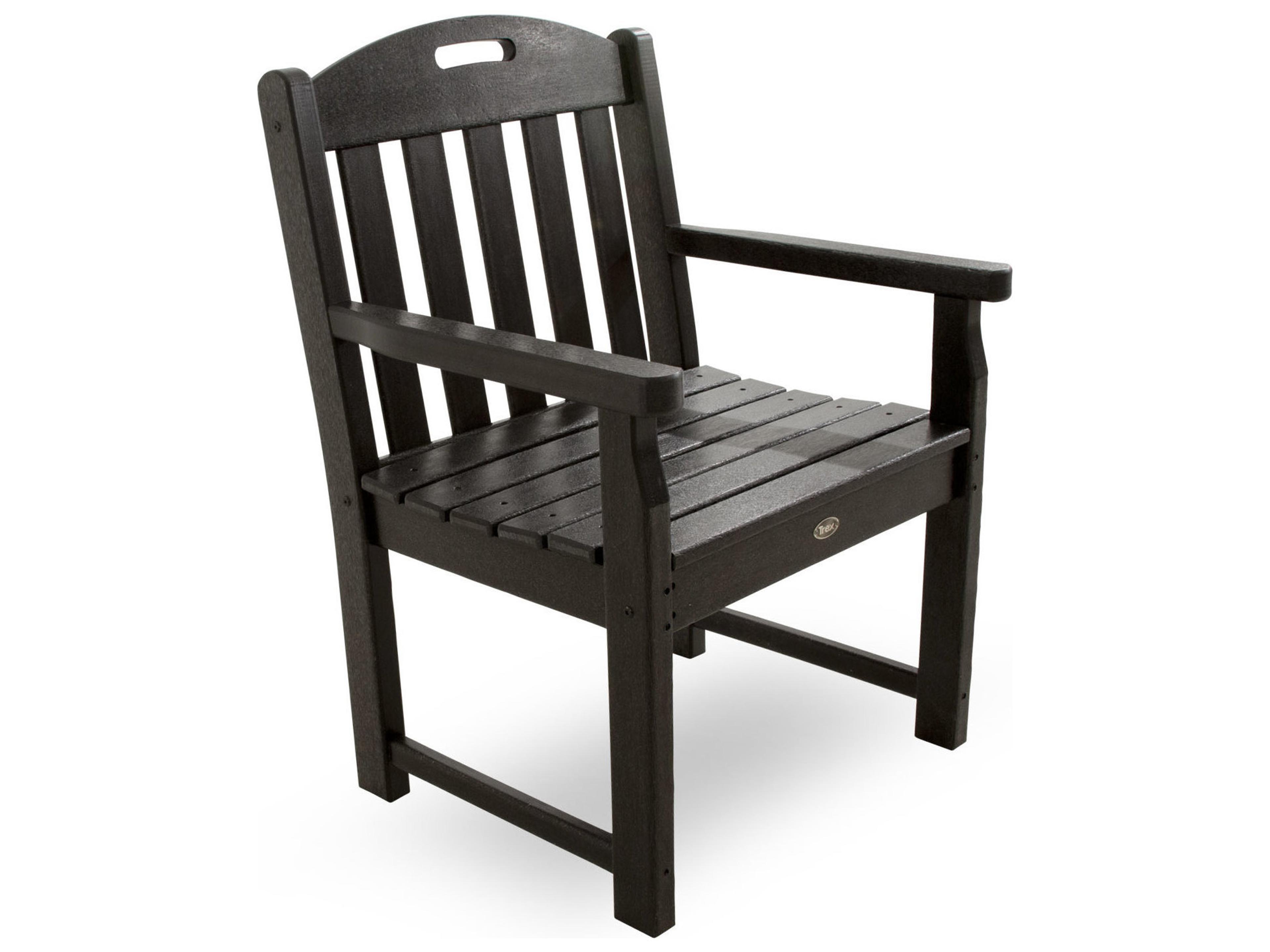 Trex® Outdoor Furniture™ Yacht Club Recycled Plastic Garden Arm Chair