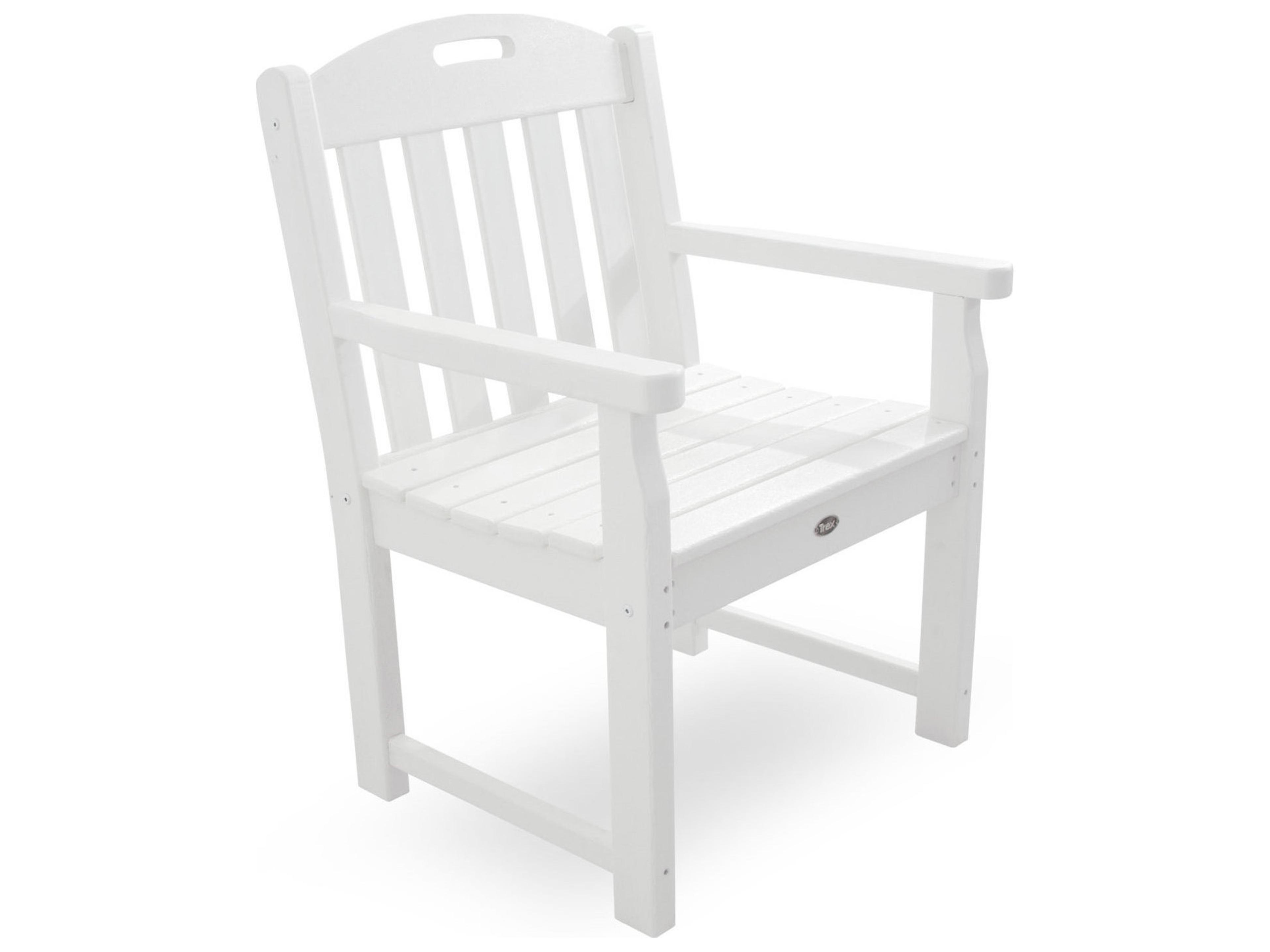 ® Outdoor Furniture™ Yacht Club Recycled Plastic Garden Arm Chair