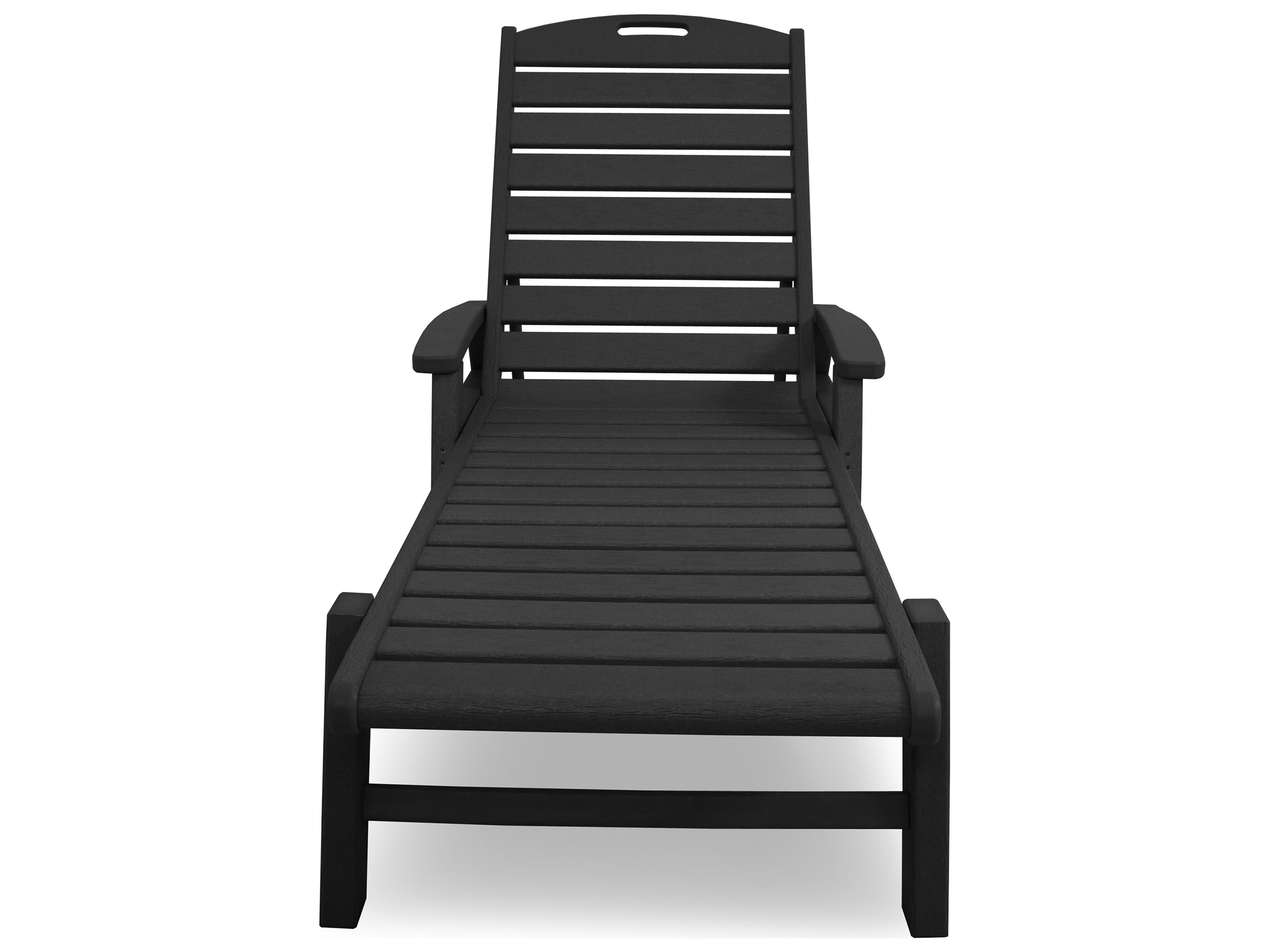 Trex® Outdoor Furniture™ Yacht Club Recycled Plastic Stackable Chaise Lounge