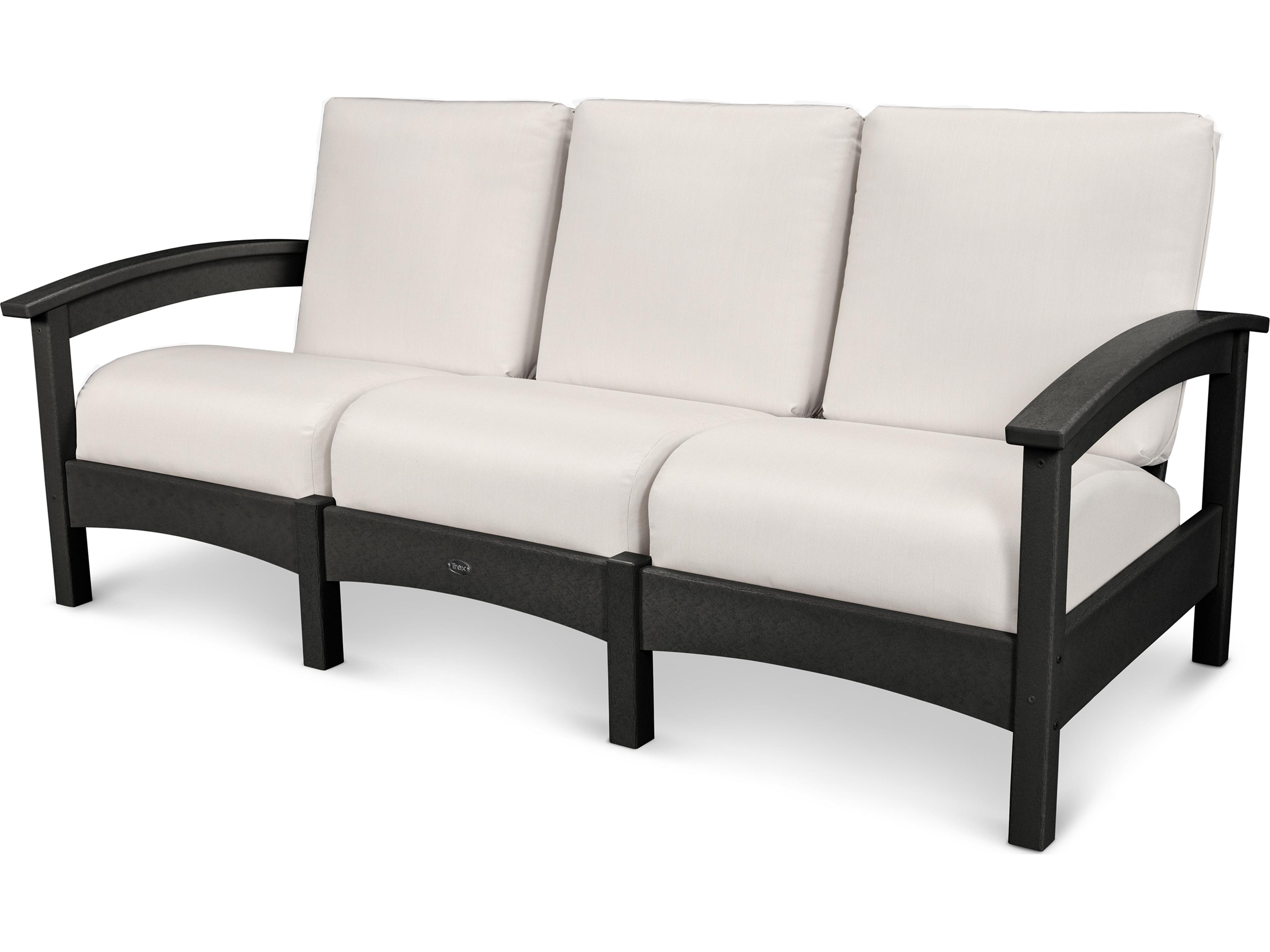 Trex® Outdoor Furniture™ Rockport Deep Seating Recycled Plastic Sofa