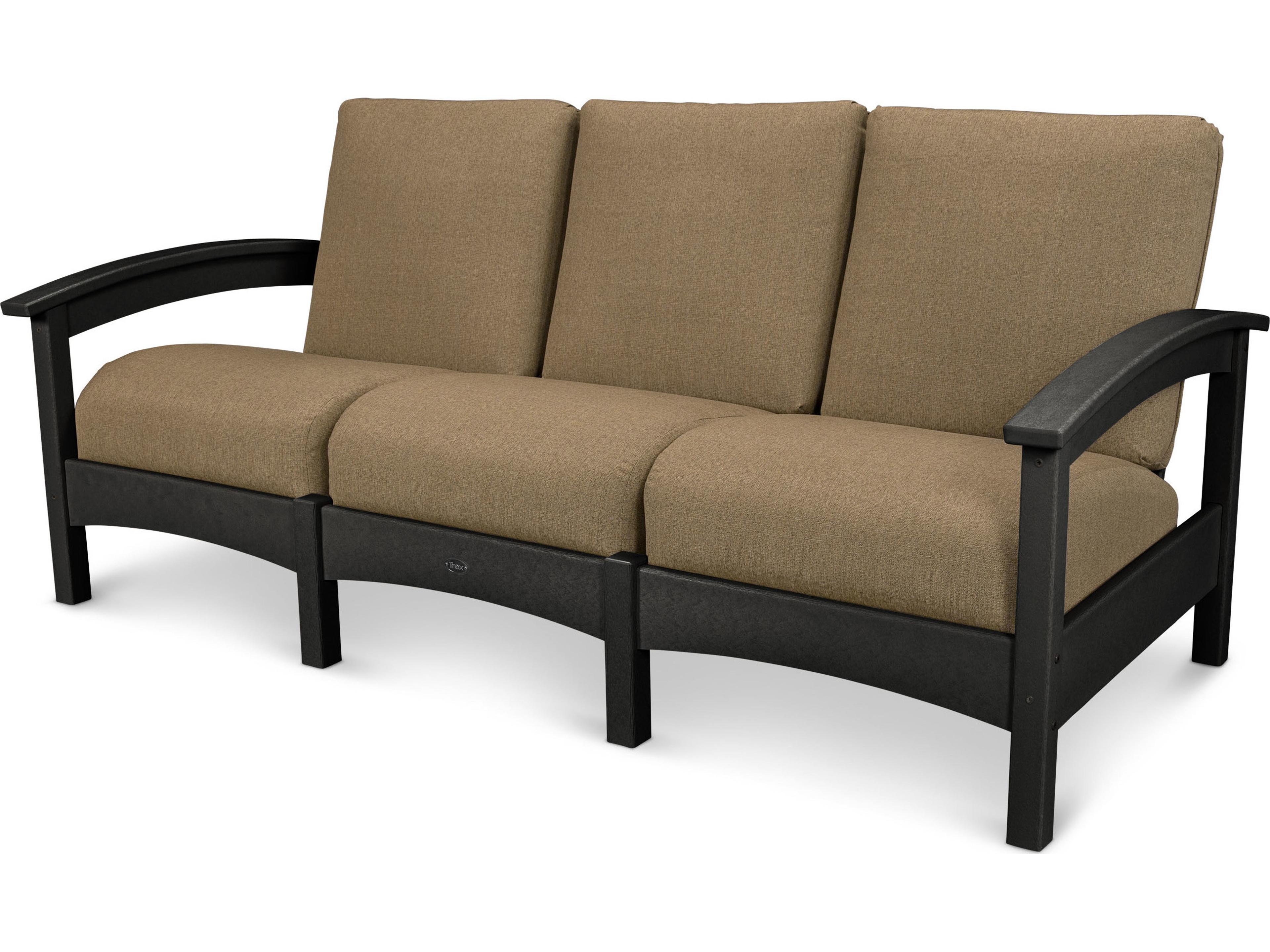 Trex® Outdoor Furniture™ Rockport Deep Seating Recycled Plastic Sofa