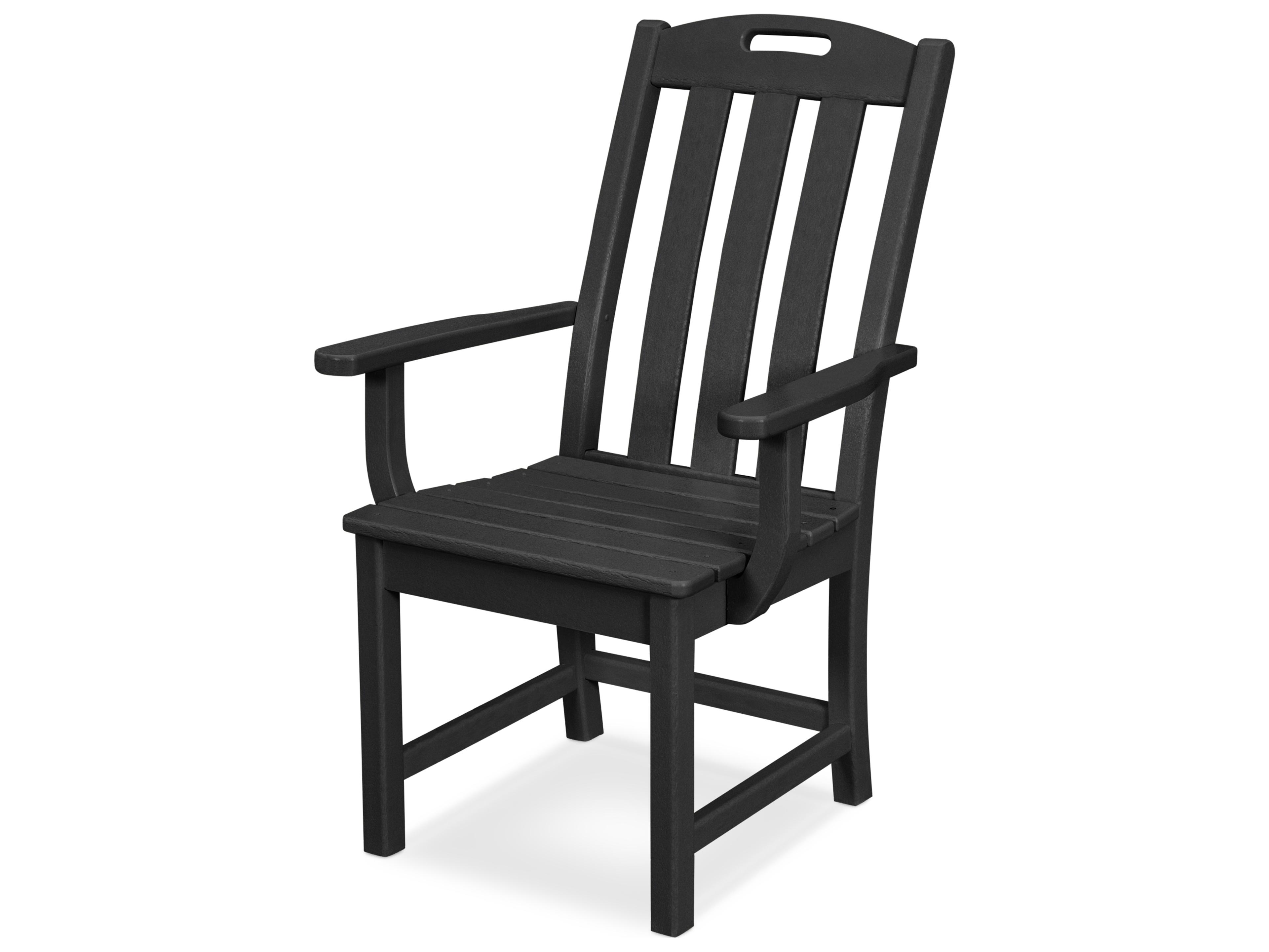 ® Outdoor Furniture™ Yacht Club Recycled Plastic Dining Arm Chair