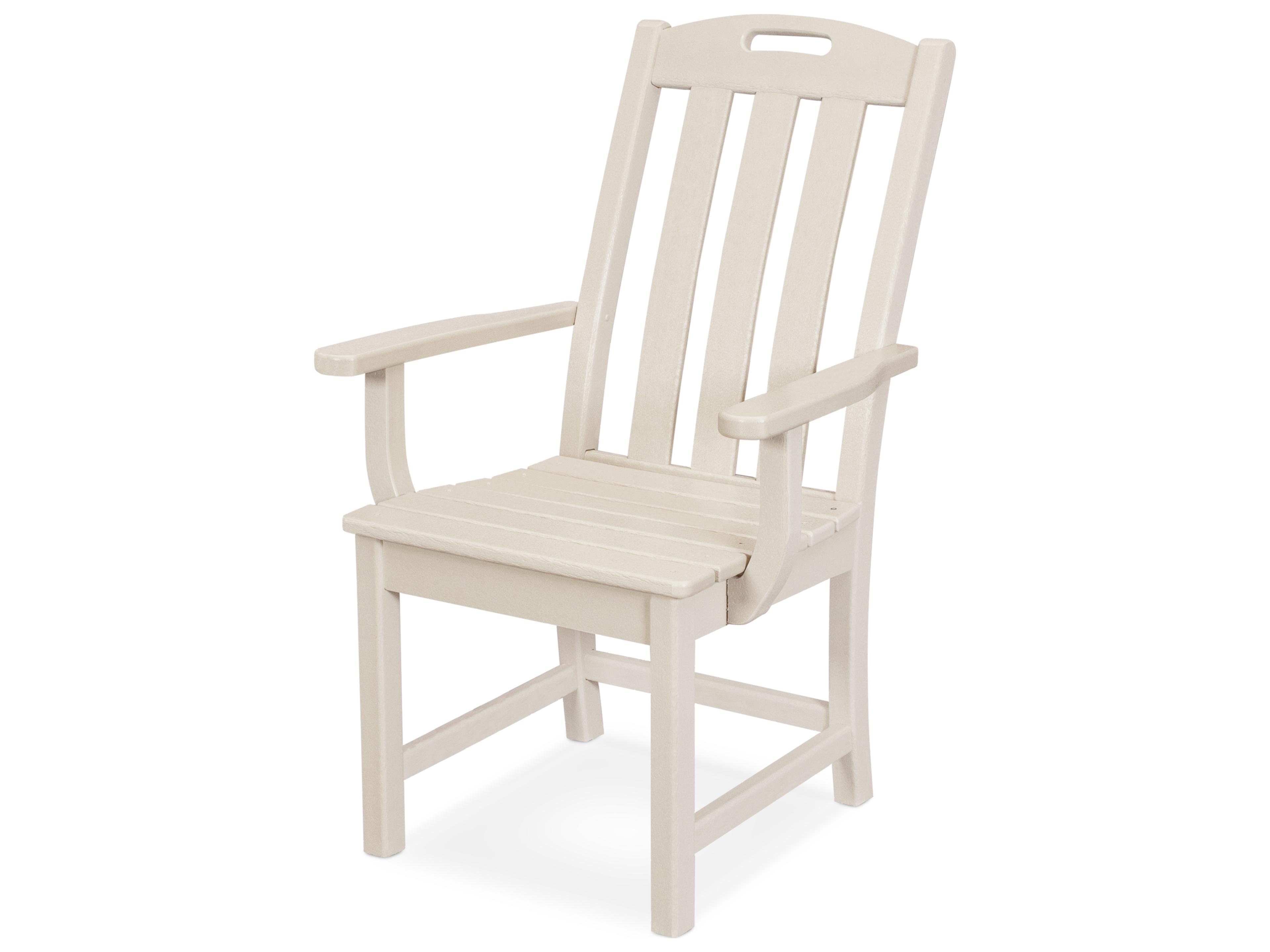 Trex® Outdoor Furniture™ Yacht Club Recycled Plastic Dining Arm Chair