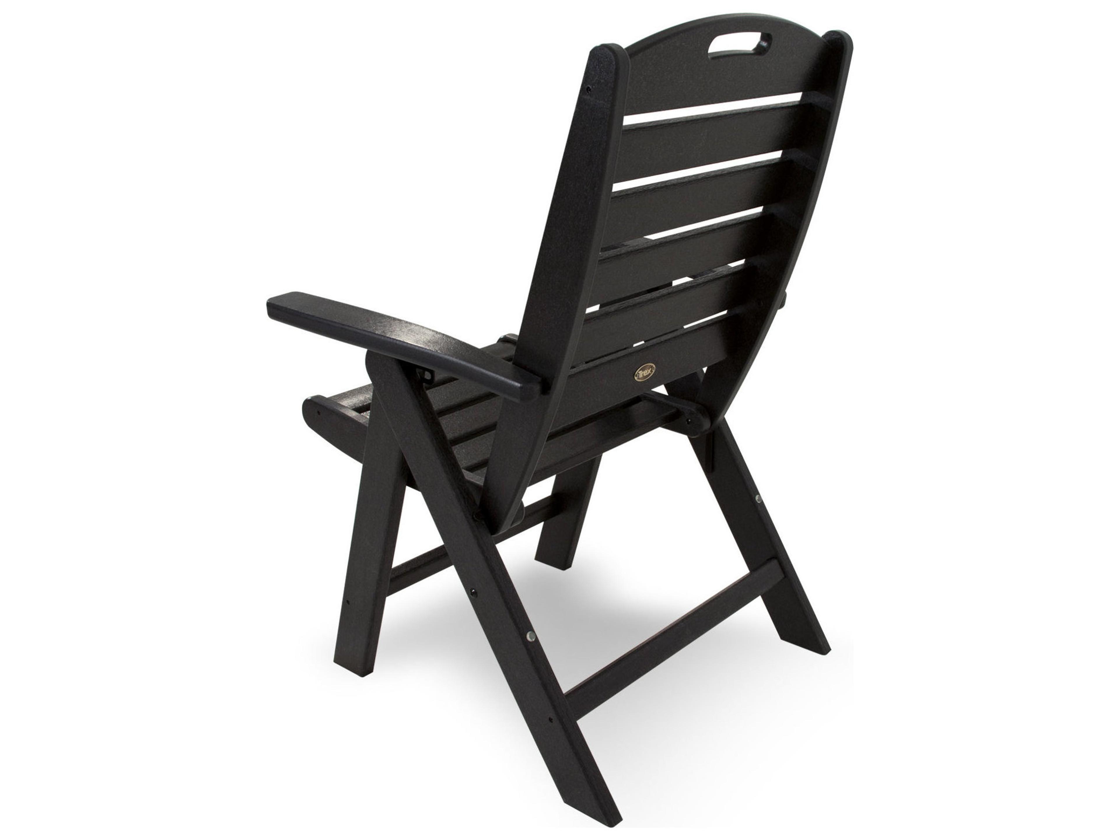 Trex® Outdoor Furniture™ Yacht Club Recycled Plastic Highback Dining Arm Chair