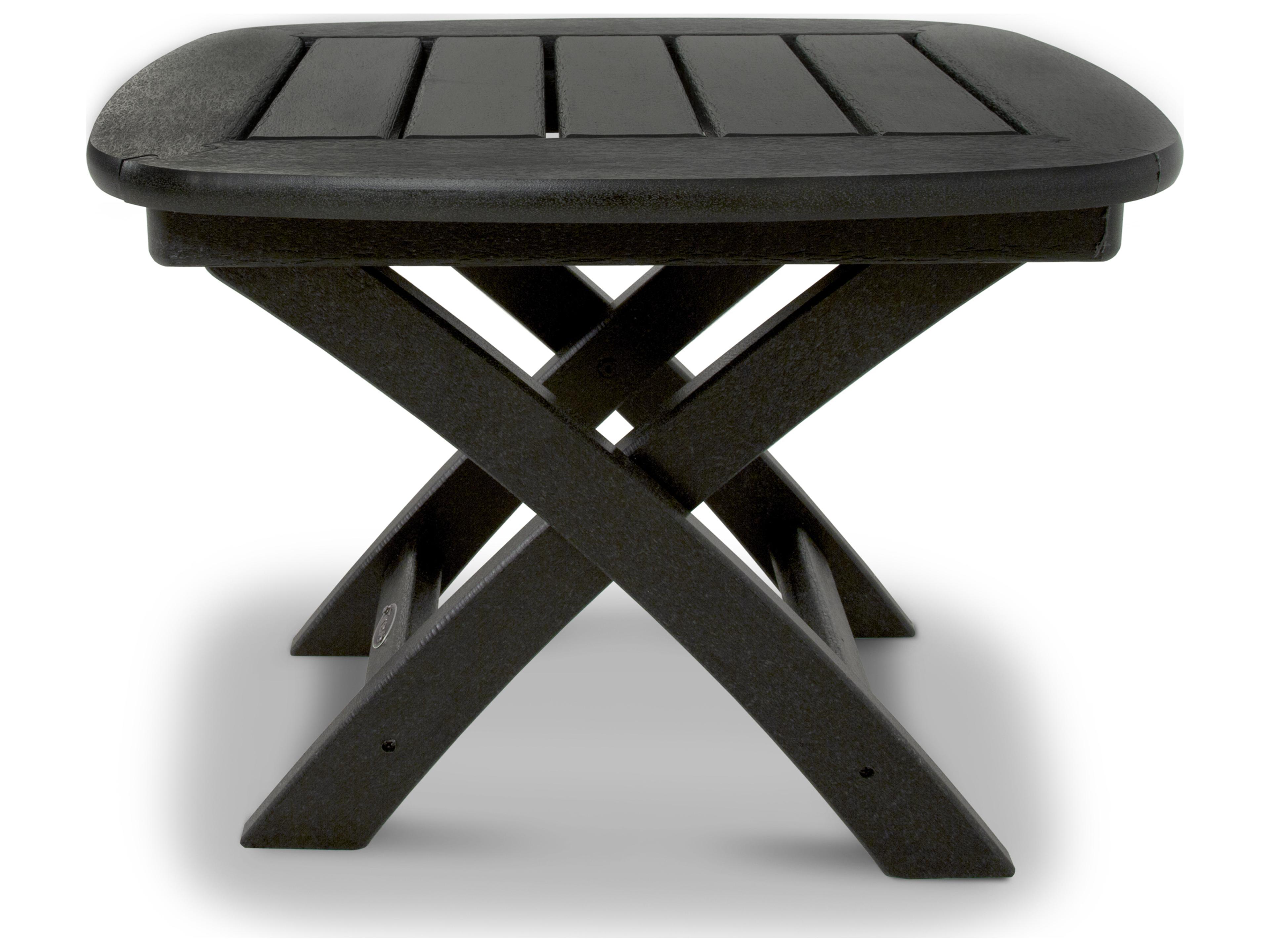 Trex® Outdoor Furniture™ Yacht Club Recycled Plastic Rectangular End Table