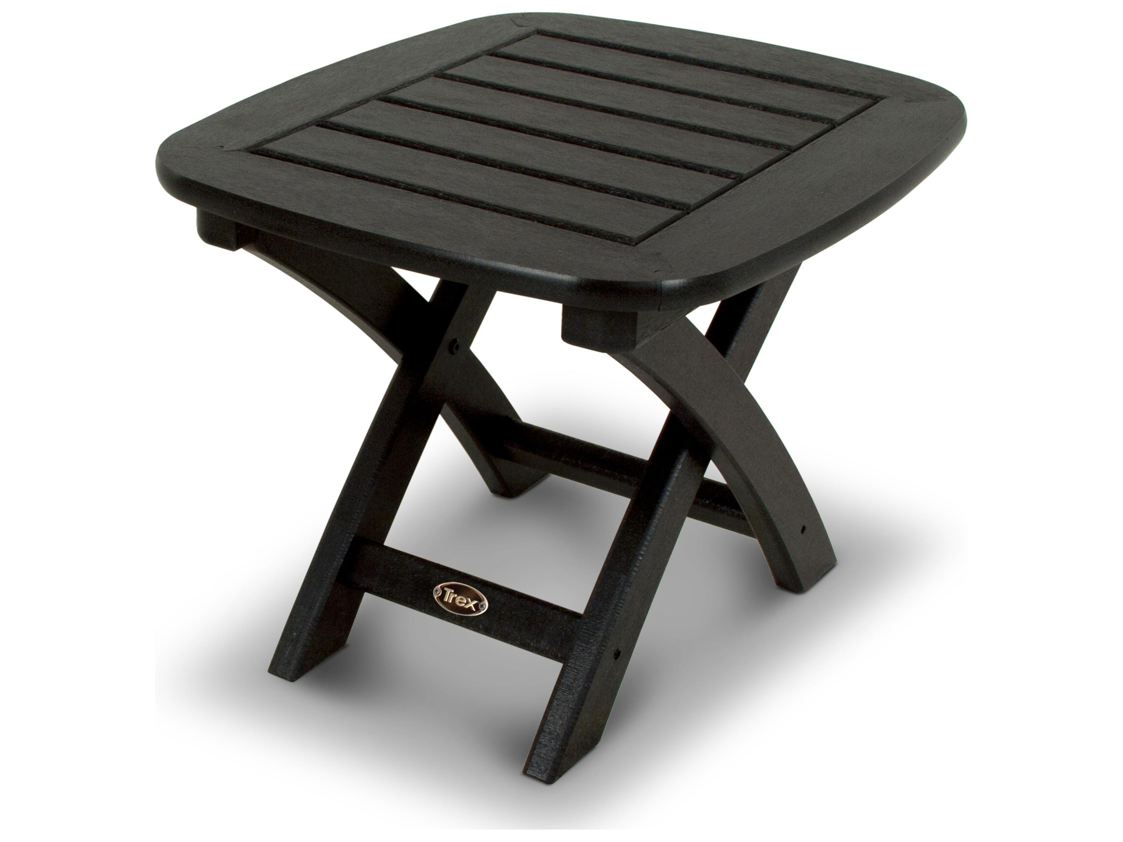 Trex® Outdoor Furniture™ Yacht Club Recycled Plastic Rectangular End Table