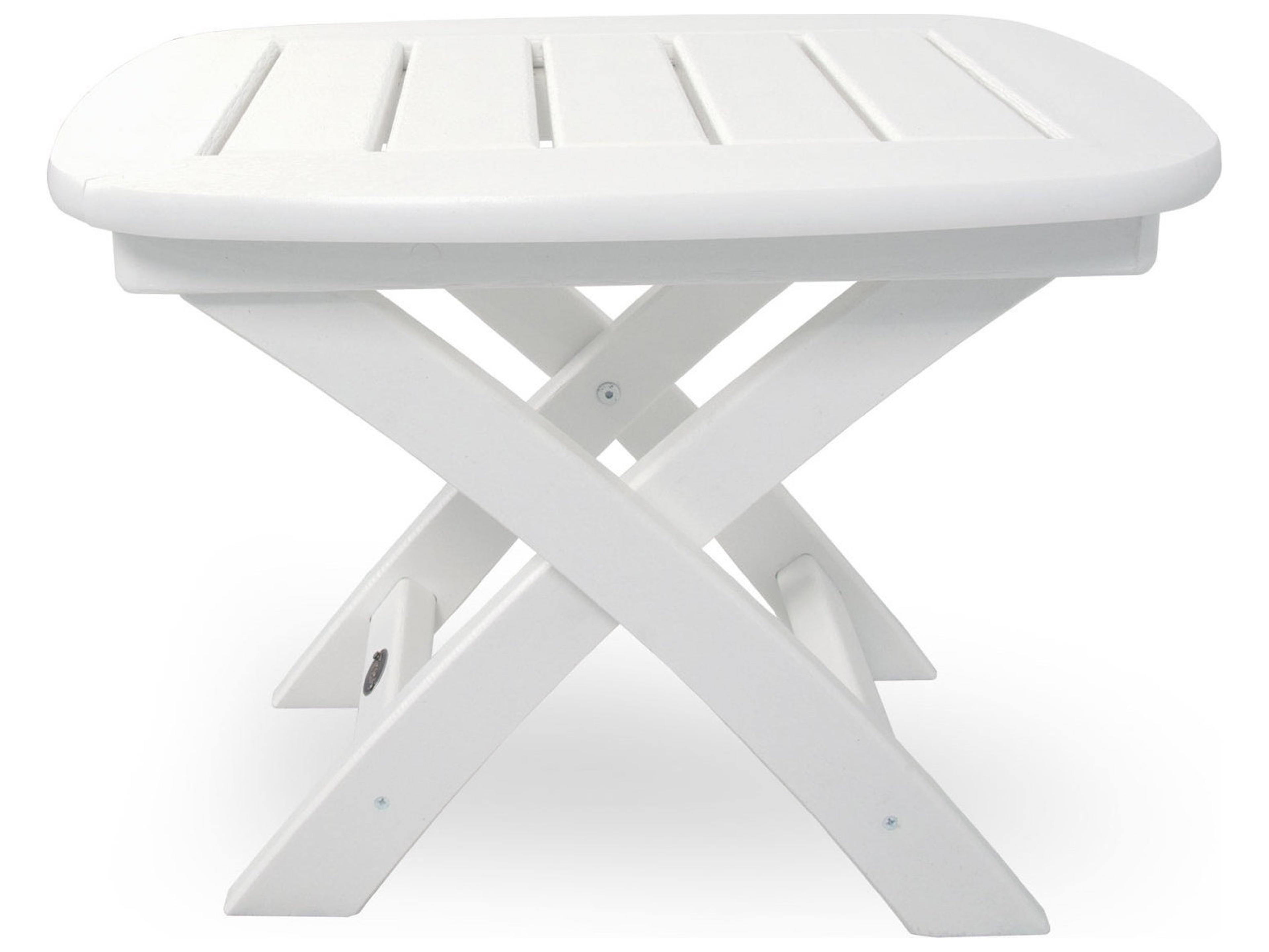 Trex® Outdoor Furniture™ Yacht Club Recycled Plastic Rectangular End Table