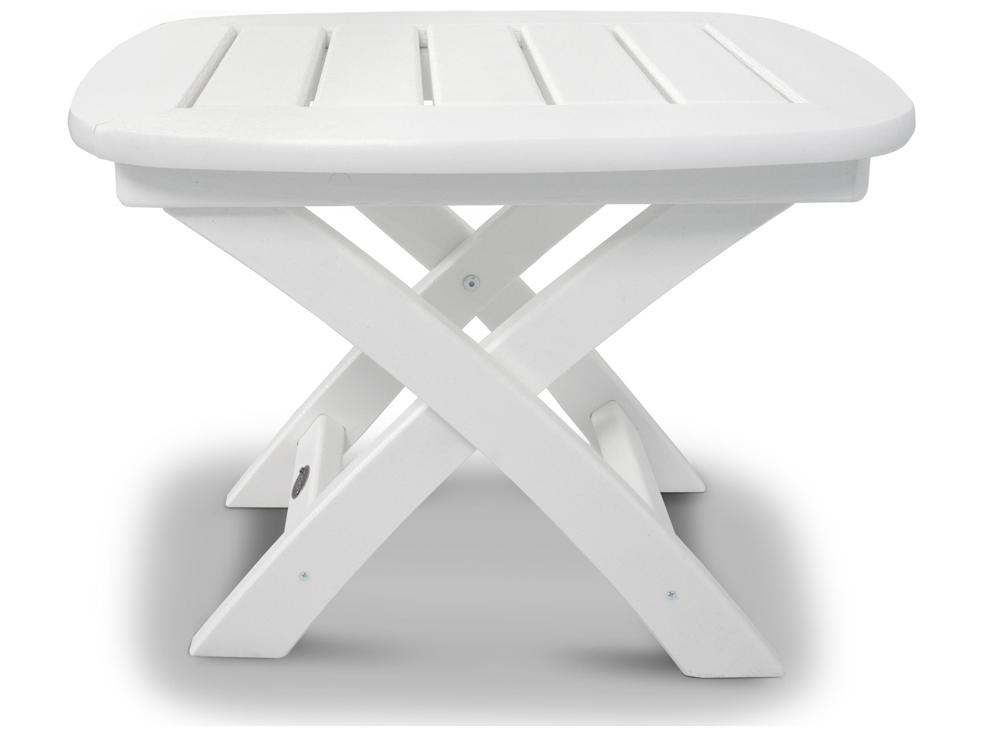 Trex® Outdoor Furniture™ Yacht Club Recycled Plastic Rectangular End Table