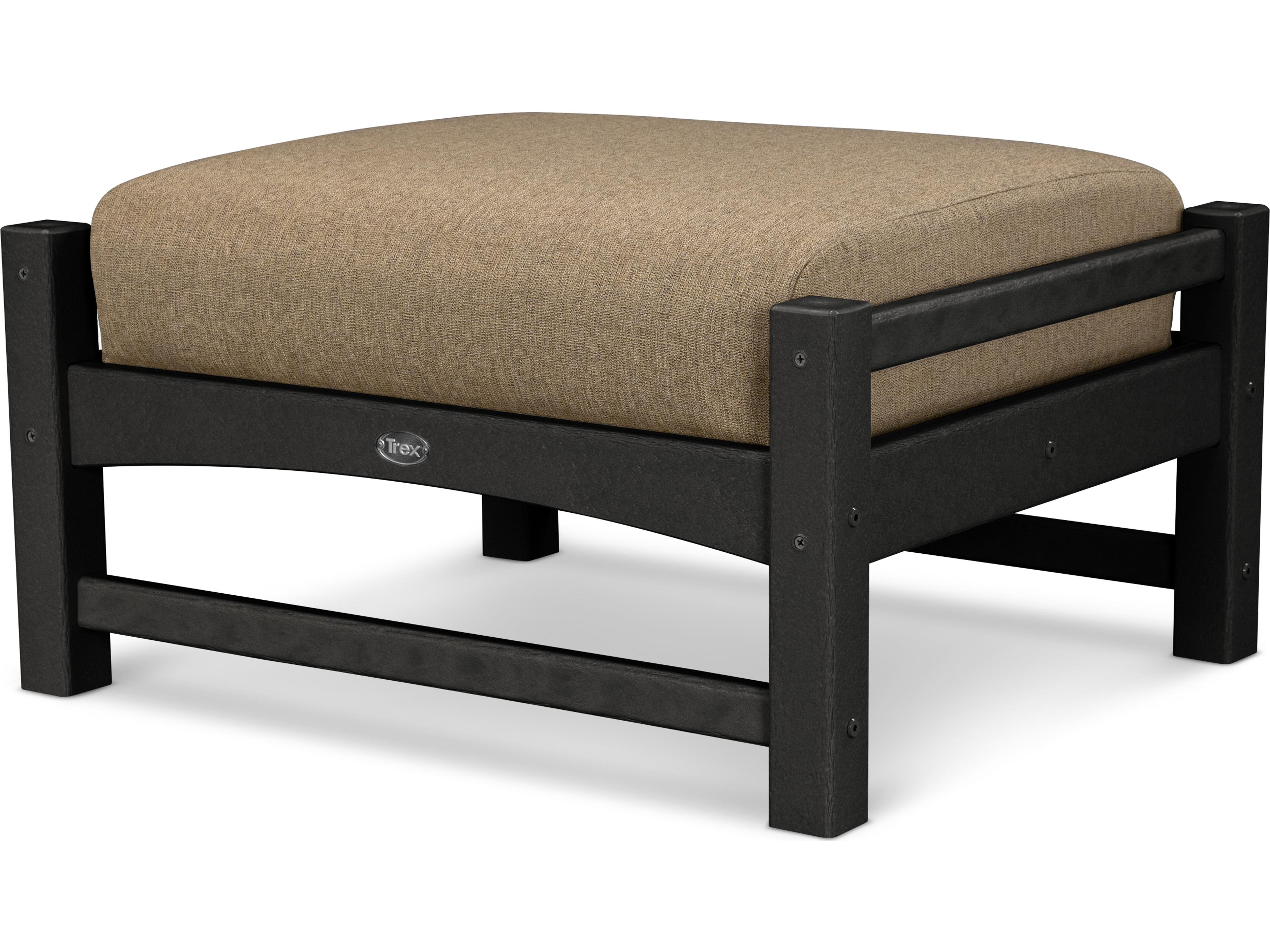 Trex® Outdoor Furniture™ Rockport Deep Seating Recycled Plastic Ottoman