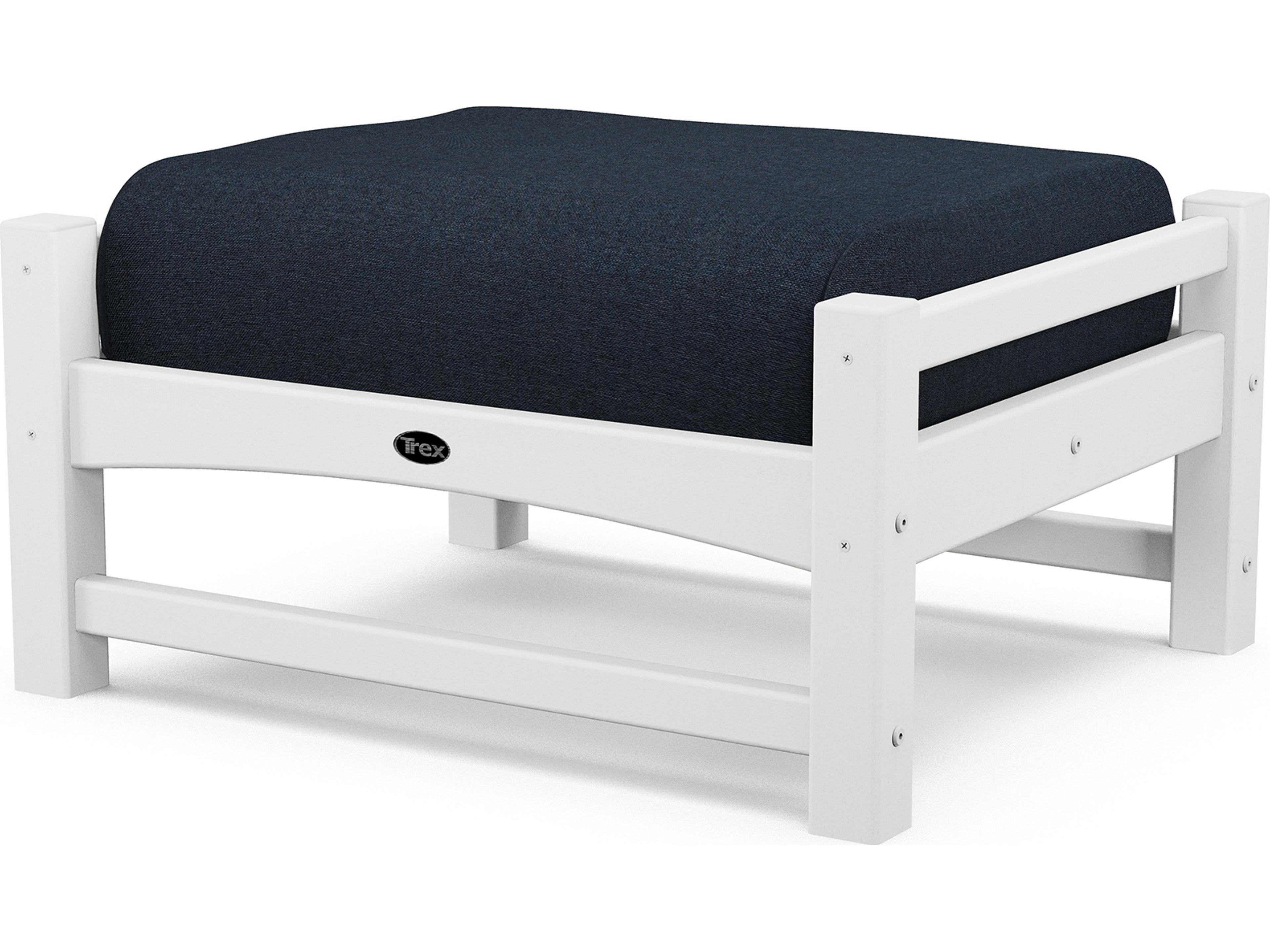 Trex® Outdoor Furniture™ Rockport Deep Seating Recycled Plastic Ottoman