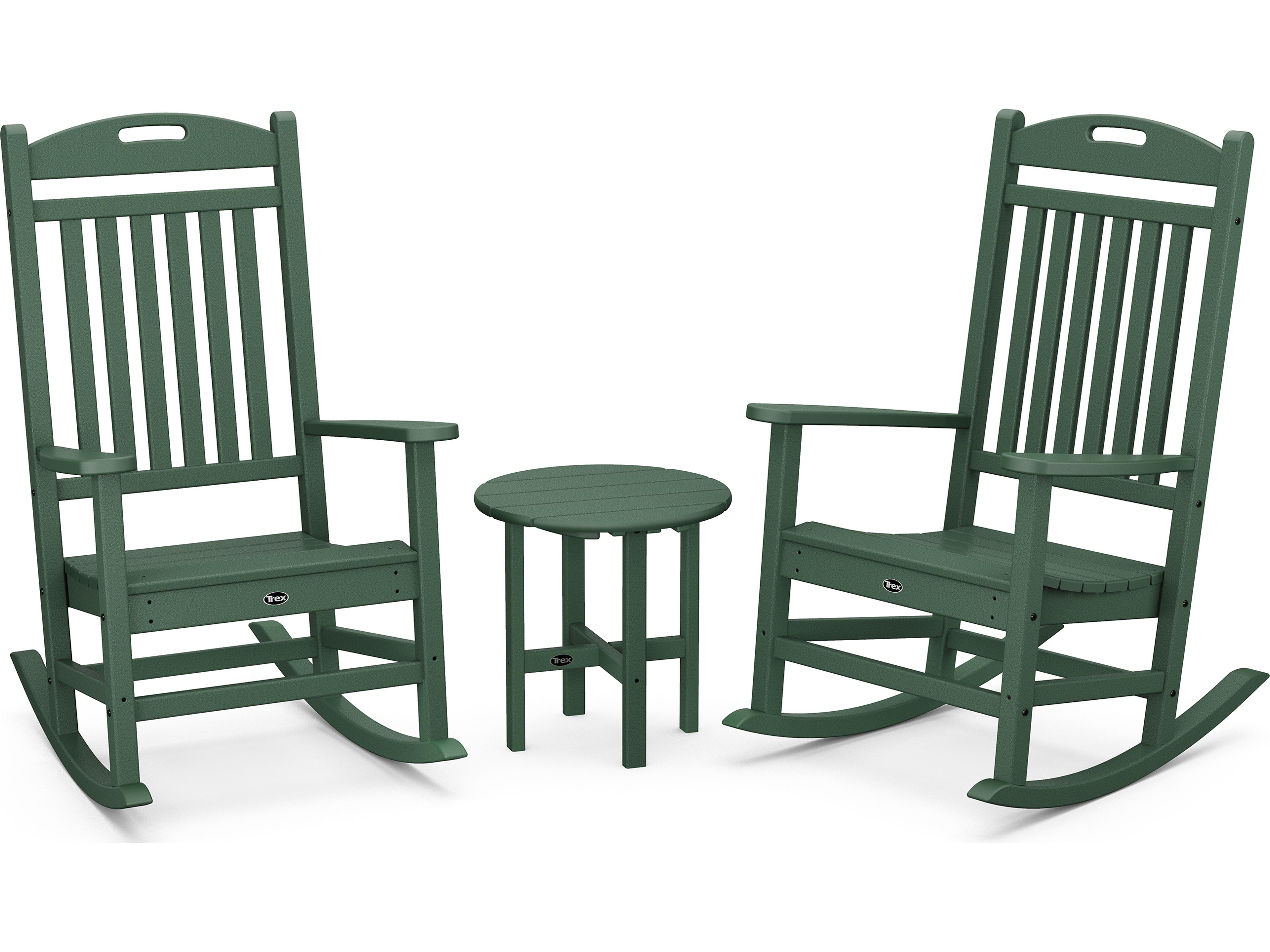 Trex® Outdoor Furniture™ Yacht Club Recycled Plastic 3 Piece Lounge Set