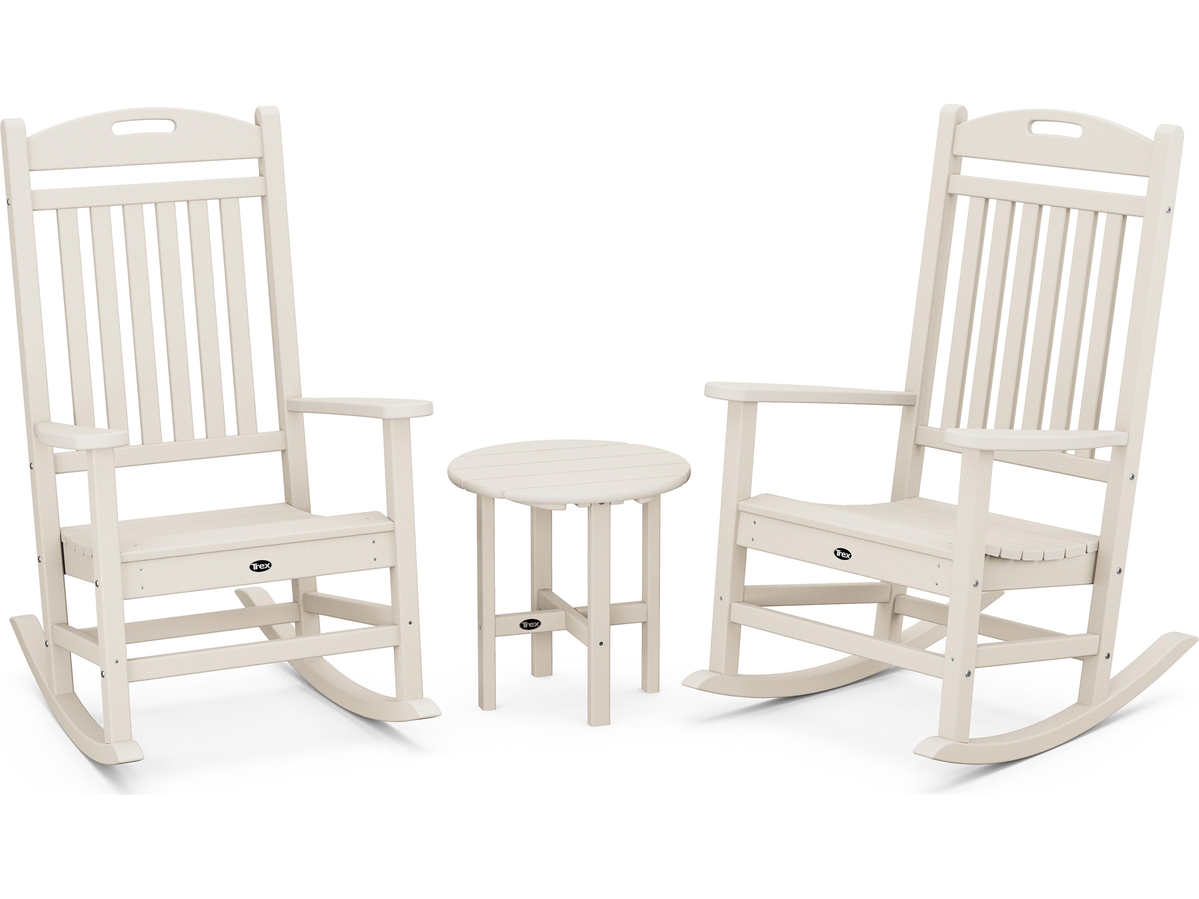 Trex® Outdoor Furniture™ Yacht Club Recycled Plastic 3 Piece Lounge Set