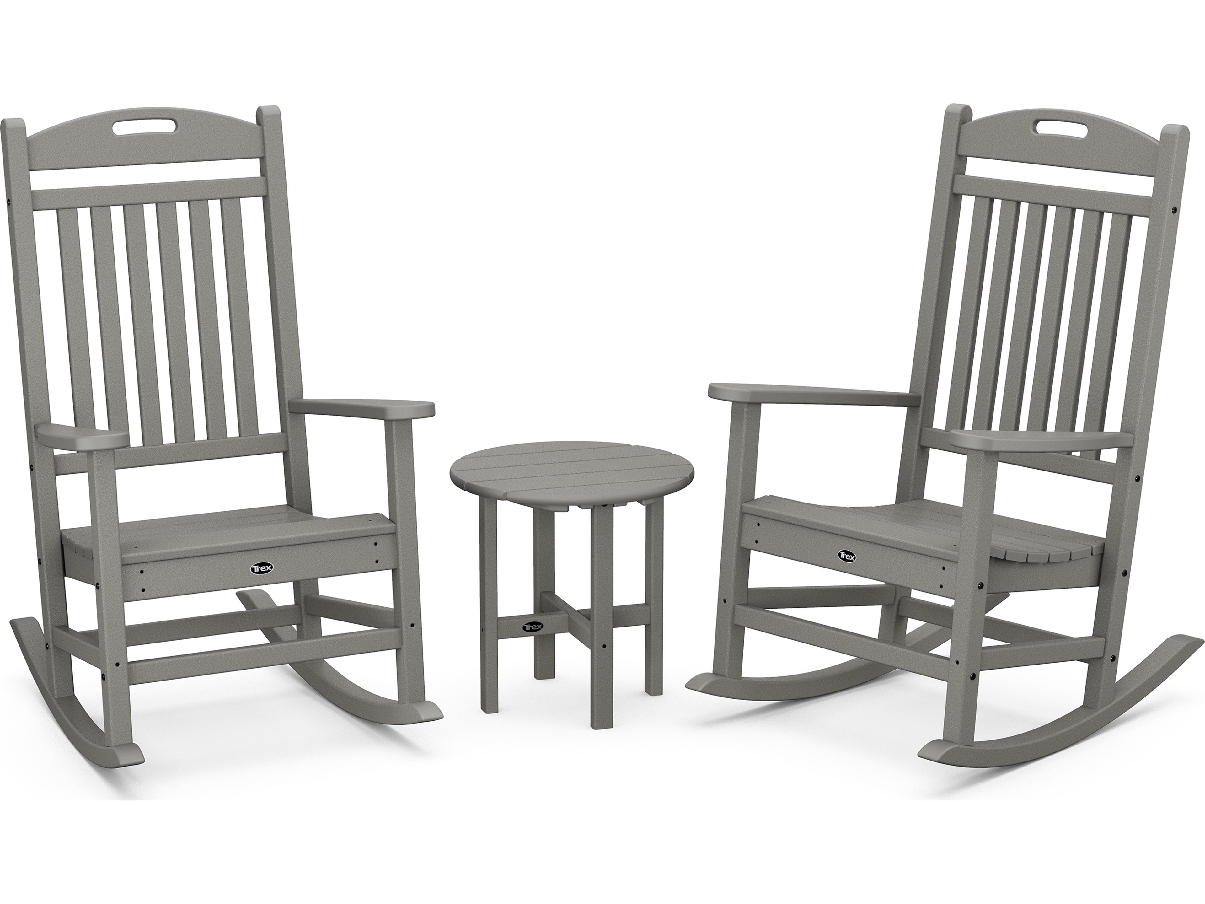 Trex® Outdoor Furniture™ Yacht Club Recycled Plastic 3 Piece Lounge Set