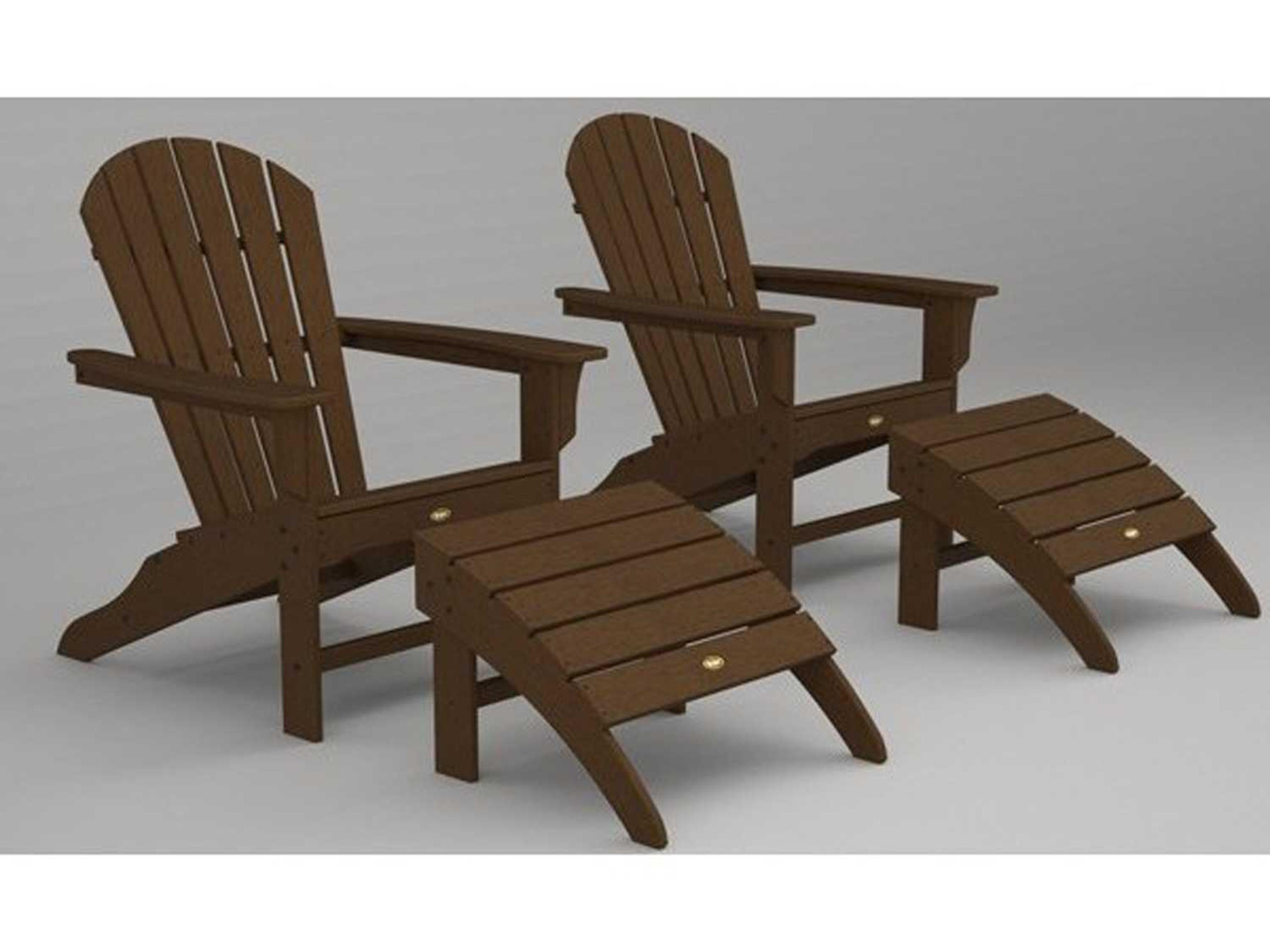 ® Outdoor Furniture™ Yacht Club Recycled Plastic Shellback Lounge Set