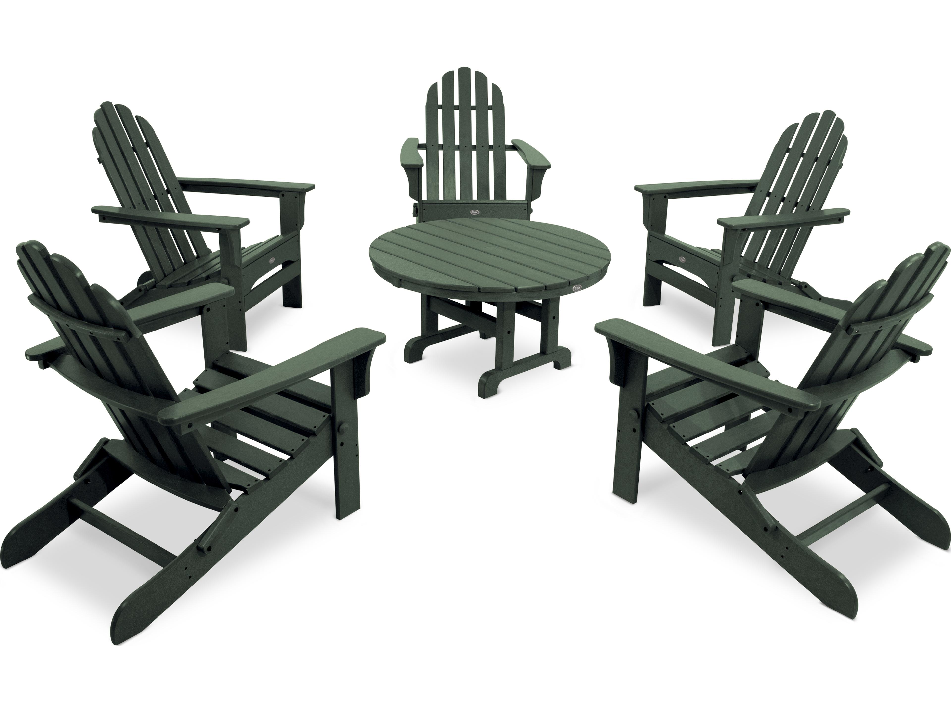 Trex® Outdoor Furniture™ Cape Cod Recycled Plastic 6 Piece Lounge Set