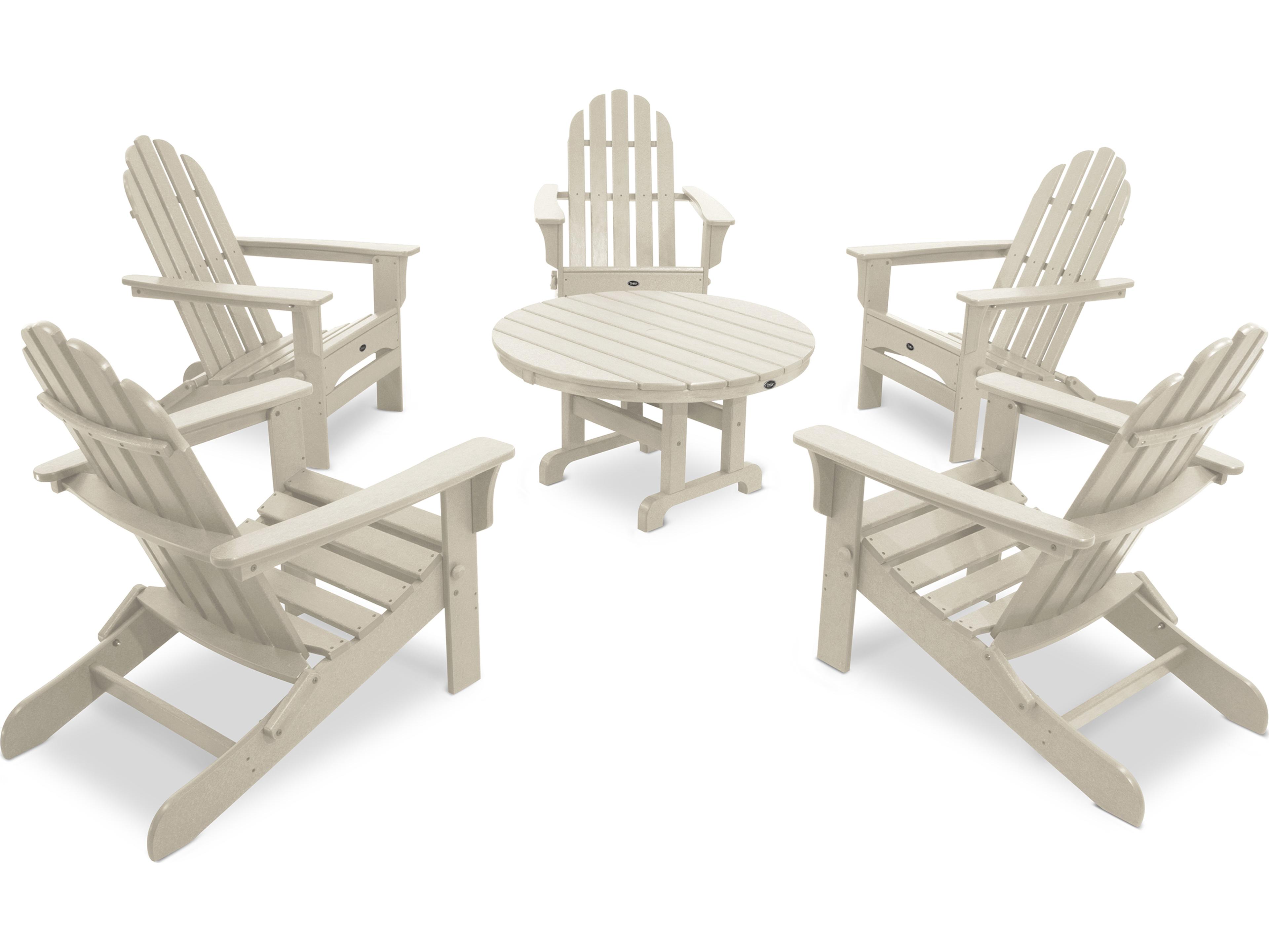 Trex® Outdoor Furniture™ Cape Cod Recycled Plastic 6 Piece Lounge Set