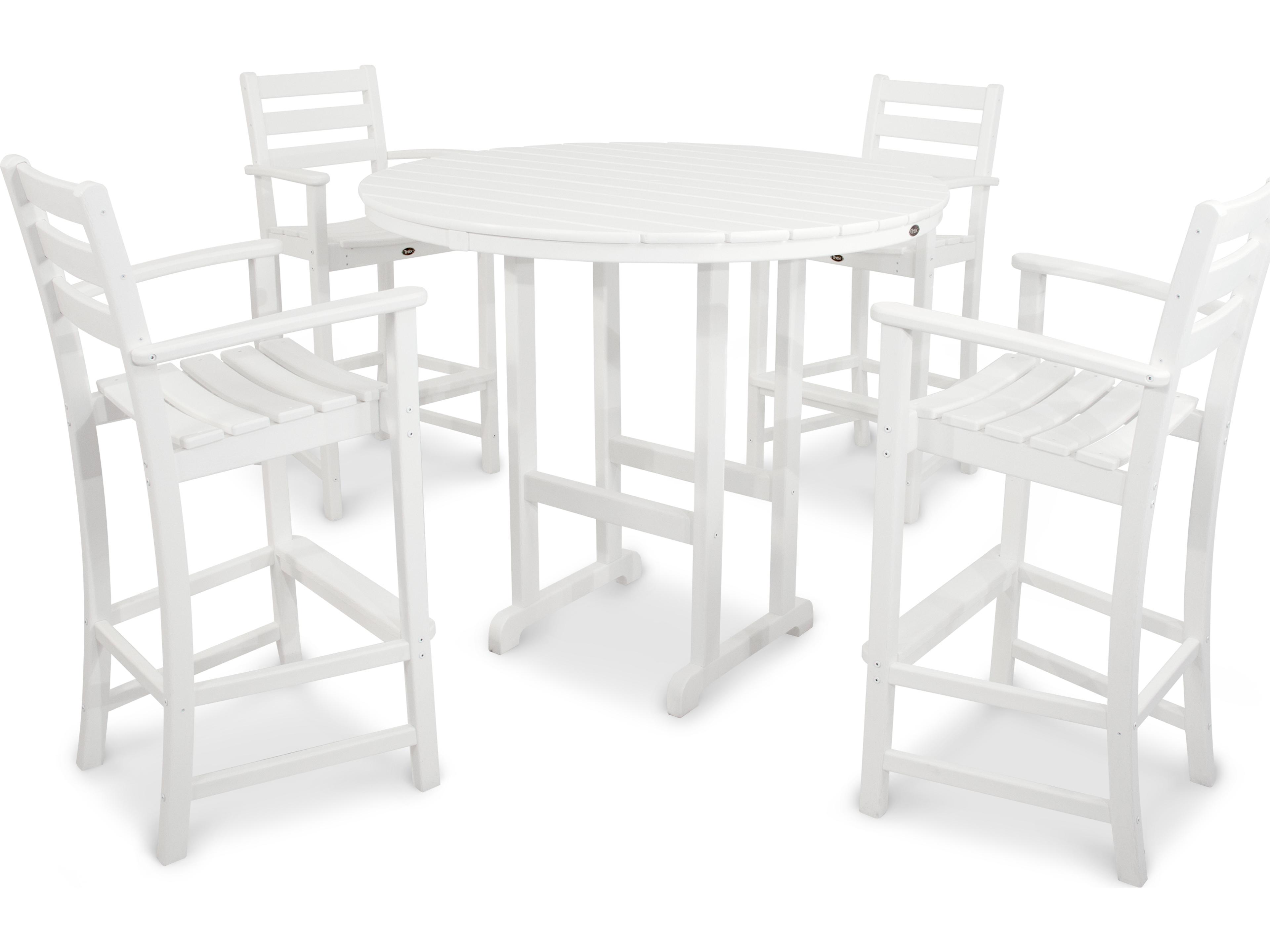 Trex® Outdoor Furniture™ Monterey Bay Recycled Plastic 5 Piece Bar Set