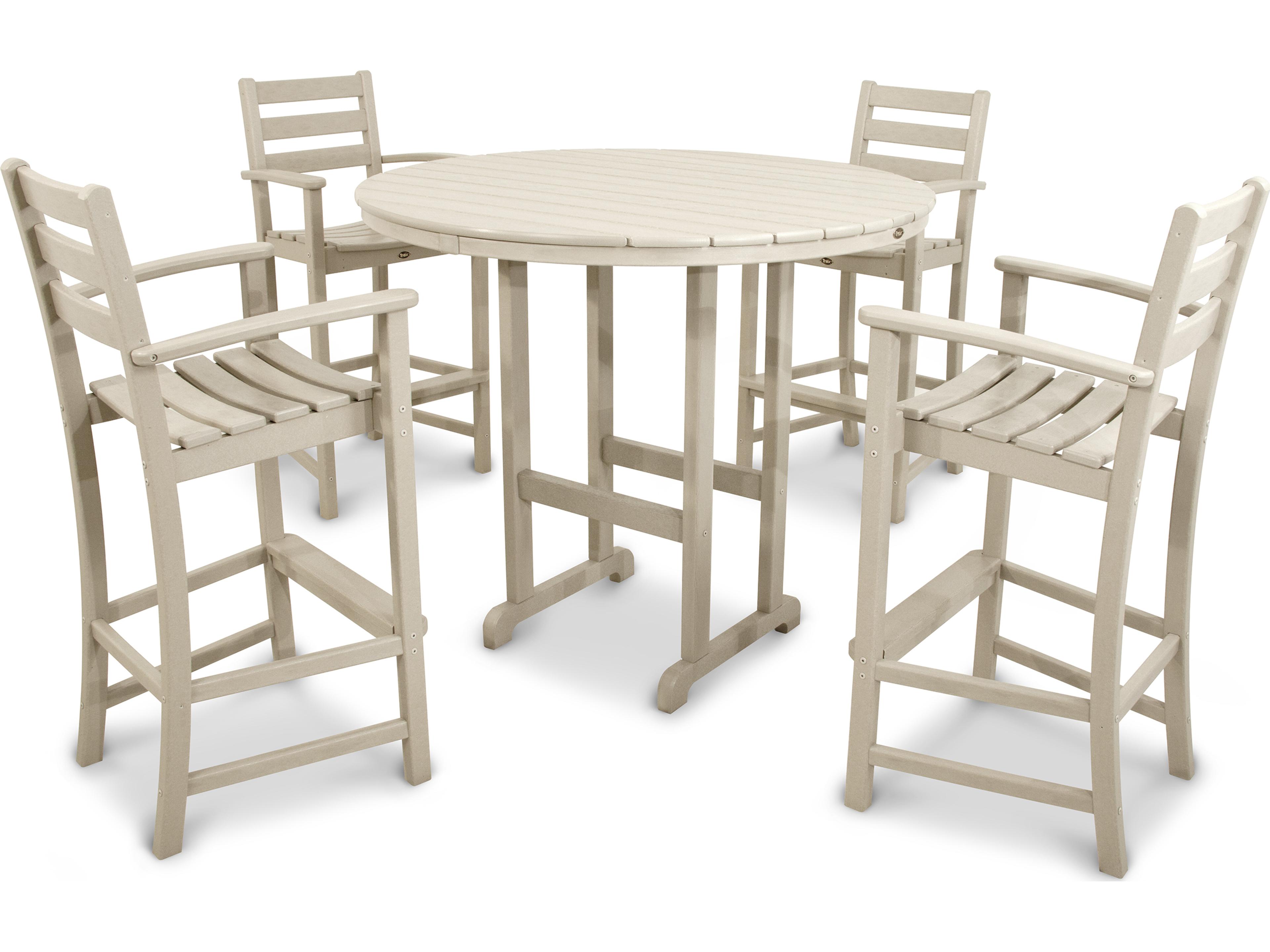 Trex® Outdoor Furniture™ Monterey Bay Recycled Plastic 5 Piece Bar Set