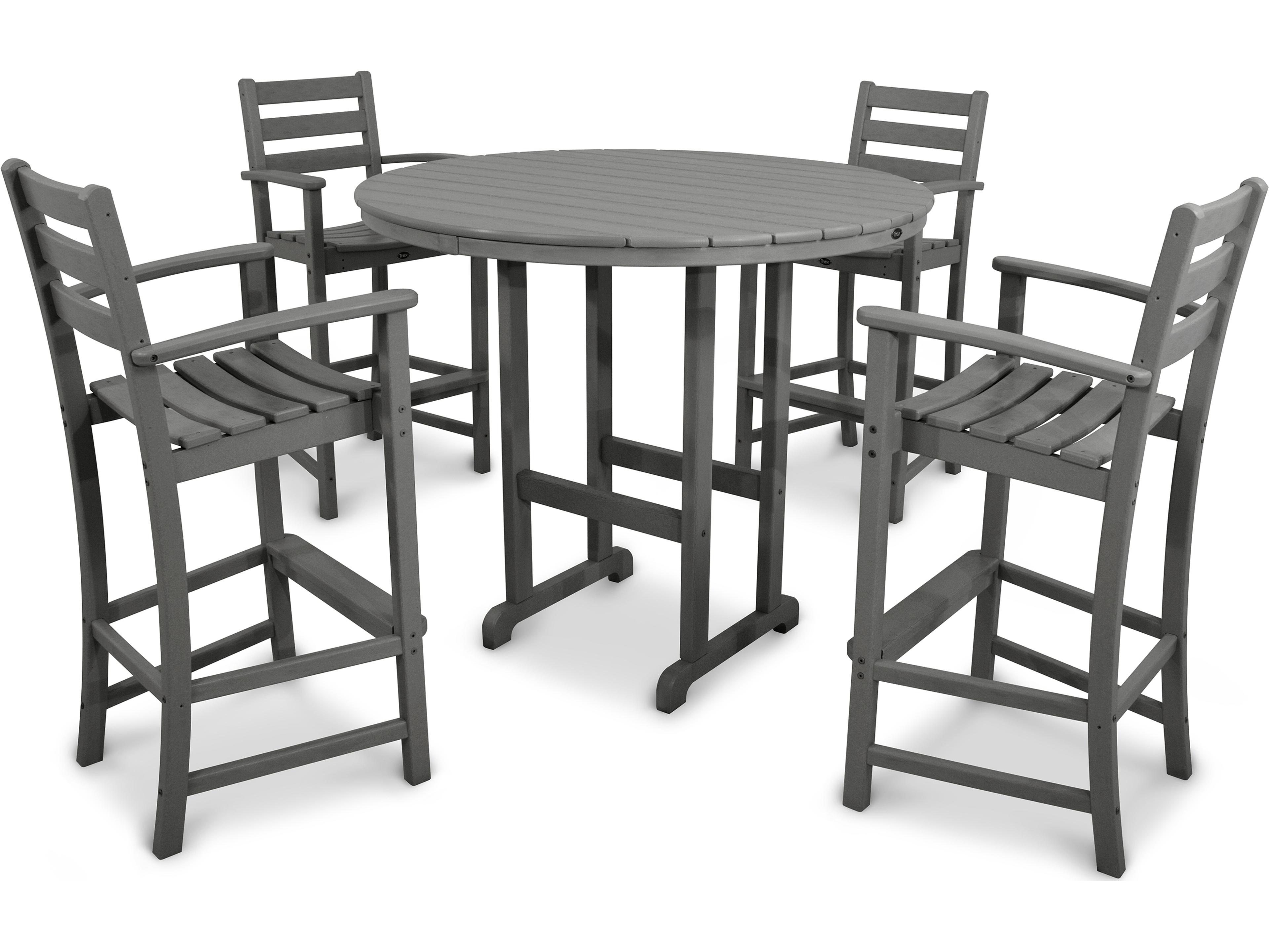 Trex® Outdoor Furniture™ Monterey Bay Recycled Plastic 5 Piece Bar Set