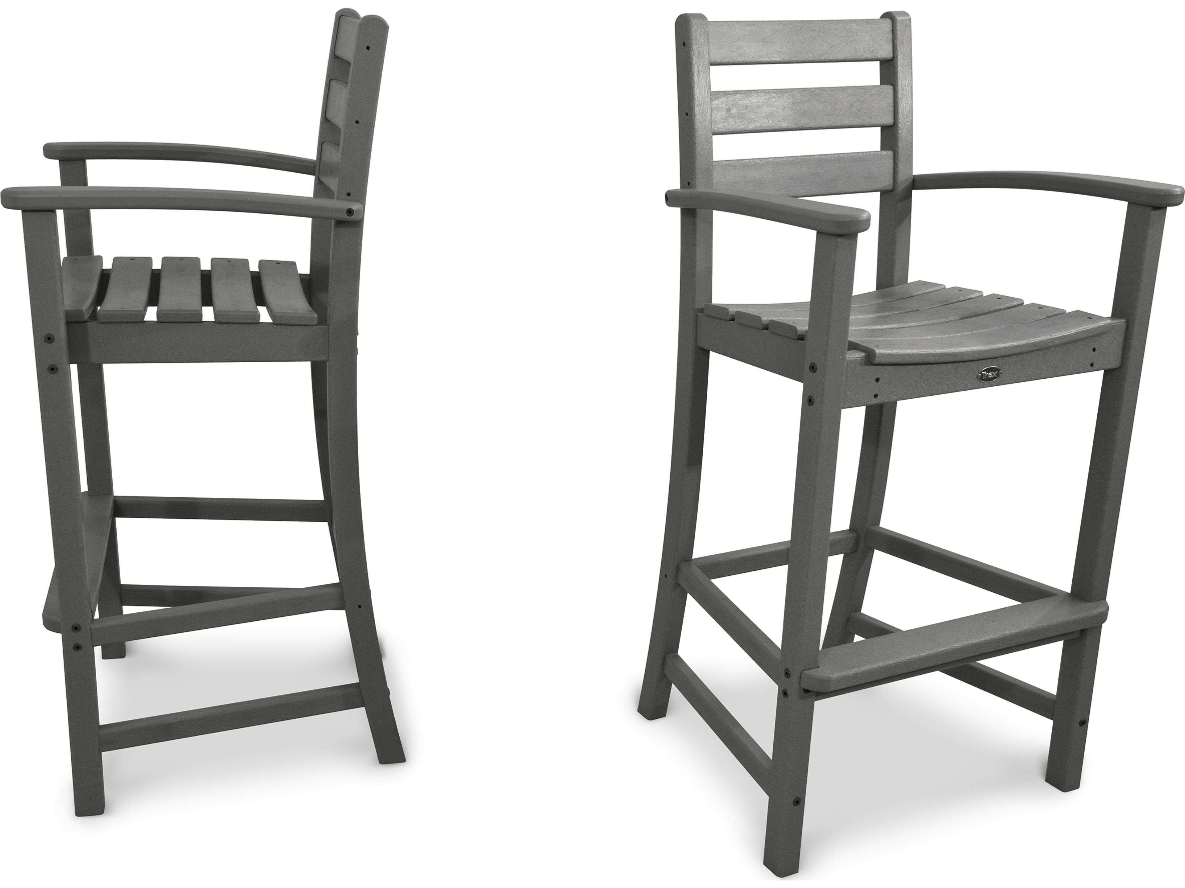 Trex® Outdoor Furniture™ Monterey Bay Recycled Plastic 2 Piece Bar Chair Set