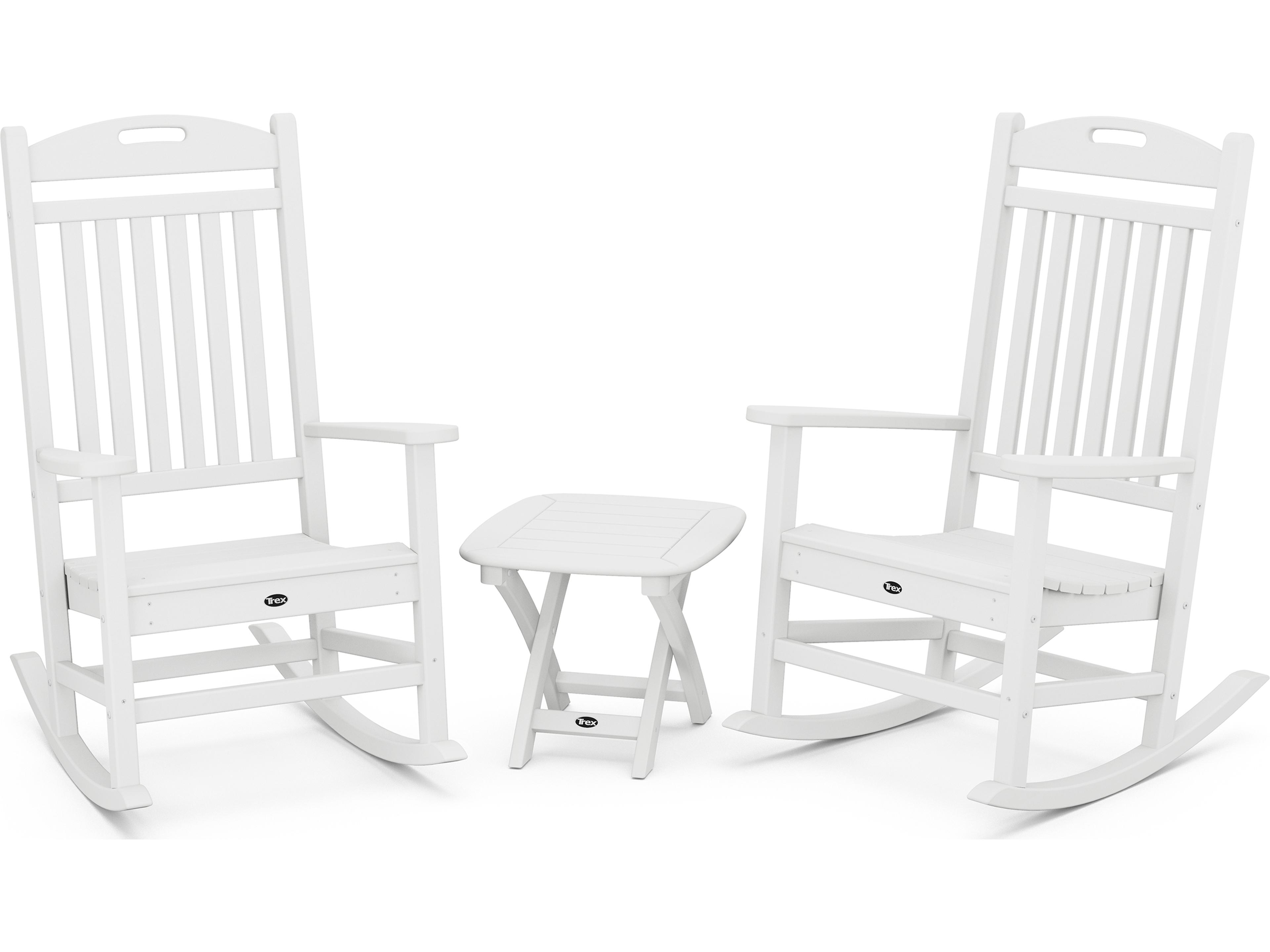 Trex® Outdoor Furniture™ Yacht Club Recycled Plastic 3 Piece Lounge Set