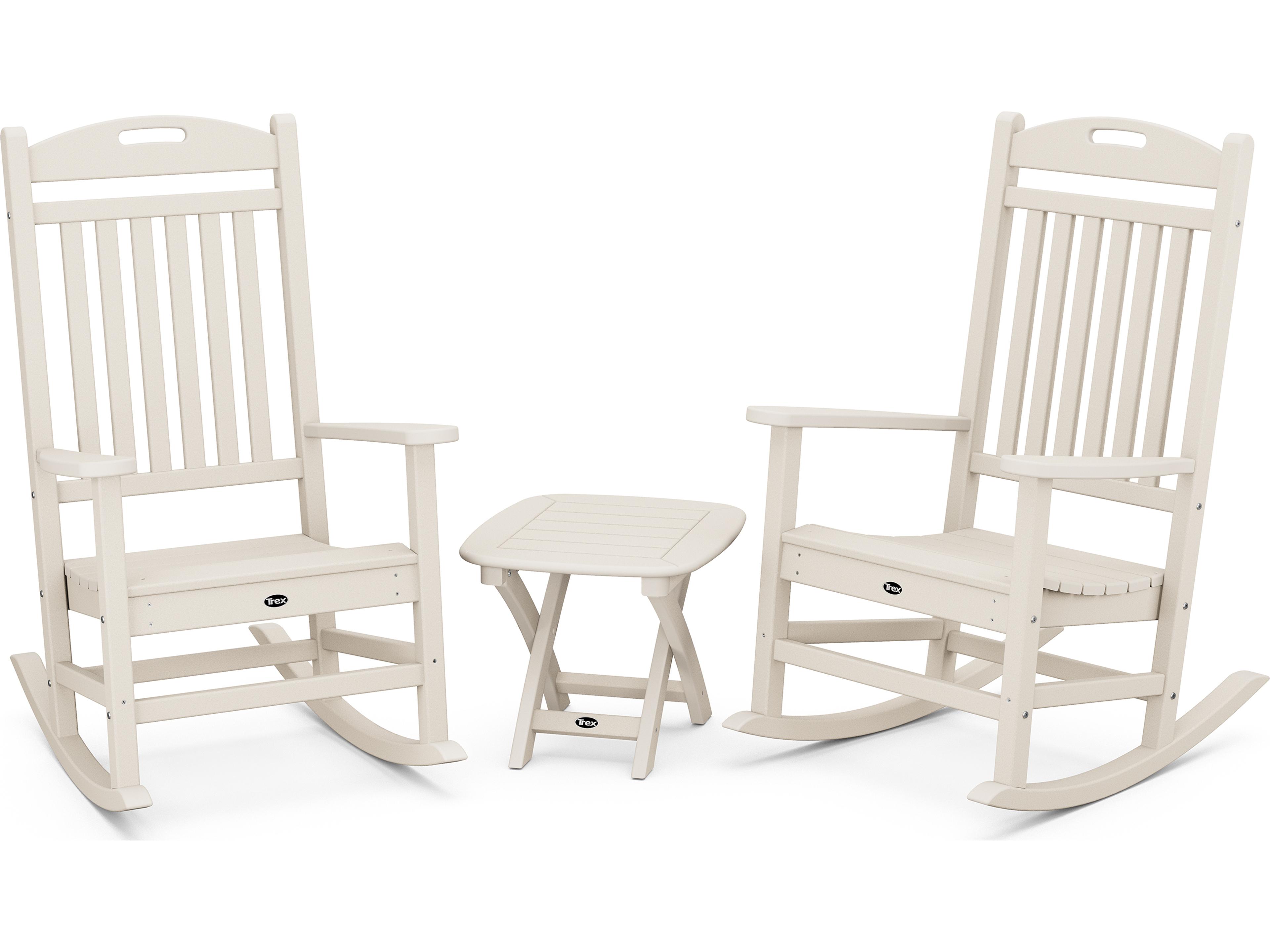 Trex® Outdoor Furniture™ Yacht Club Recycled Plastic 3 Piece Lounge Set