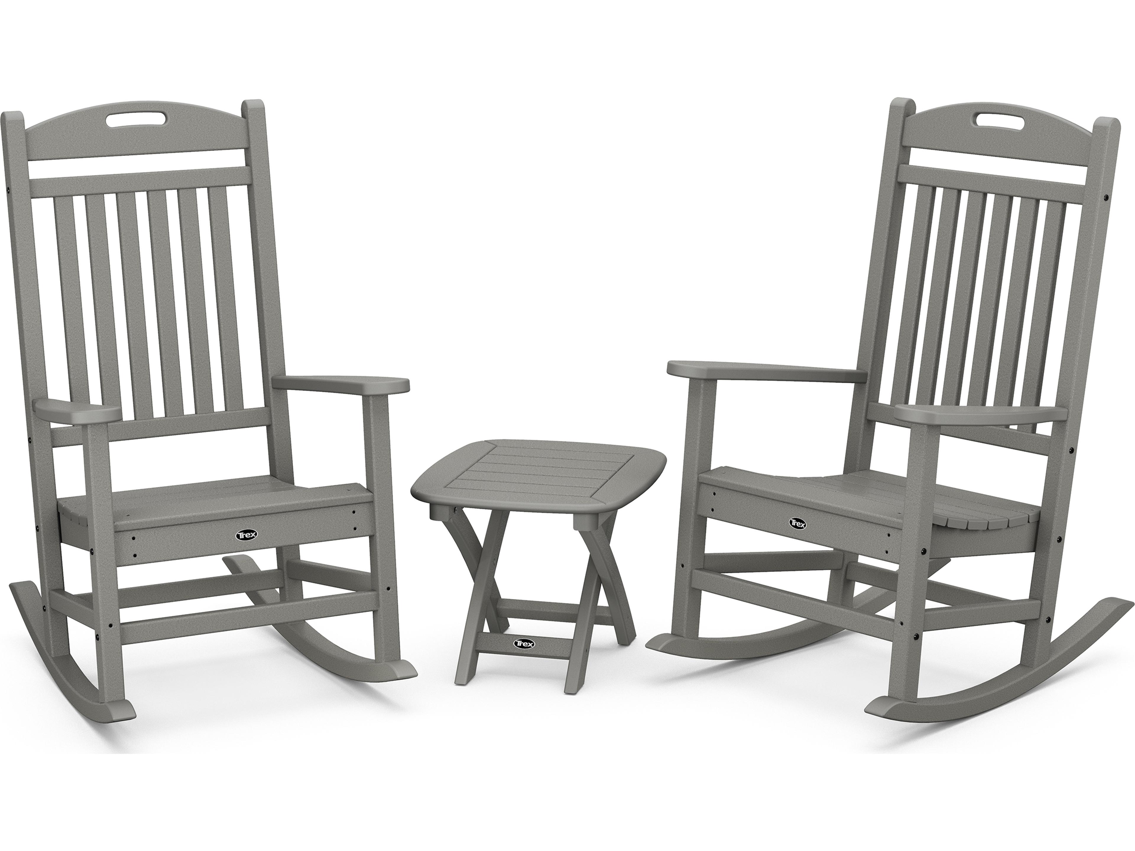 Trex® Outdoor Furniture™ Yacht Club Recycled Plastic 3 Piece Lounge Set