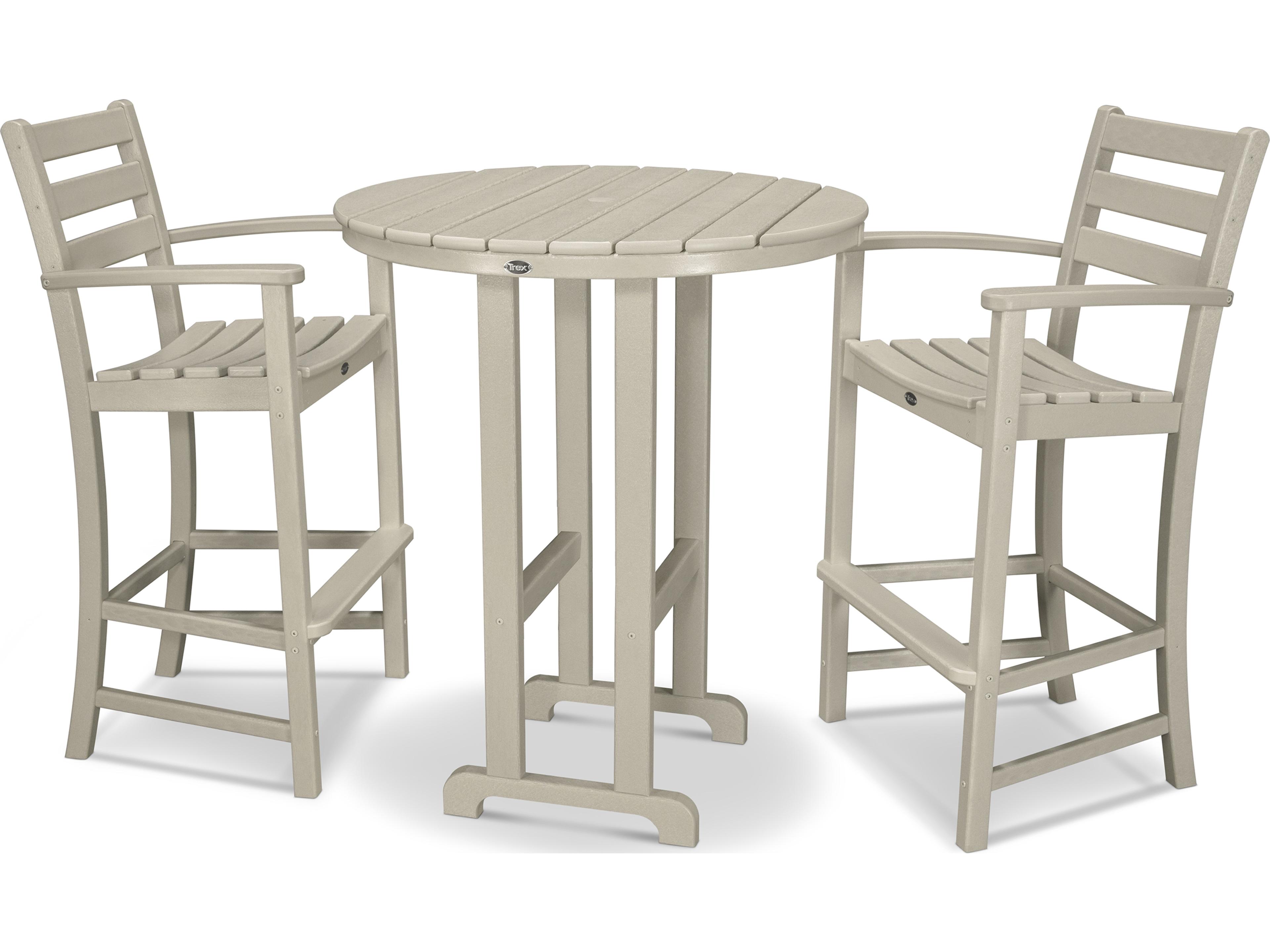 Trex® Outdoor Furniture™ Monterey Bay Recycled Plastic 3 Piece Bar Set