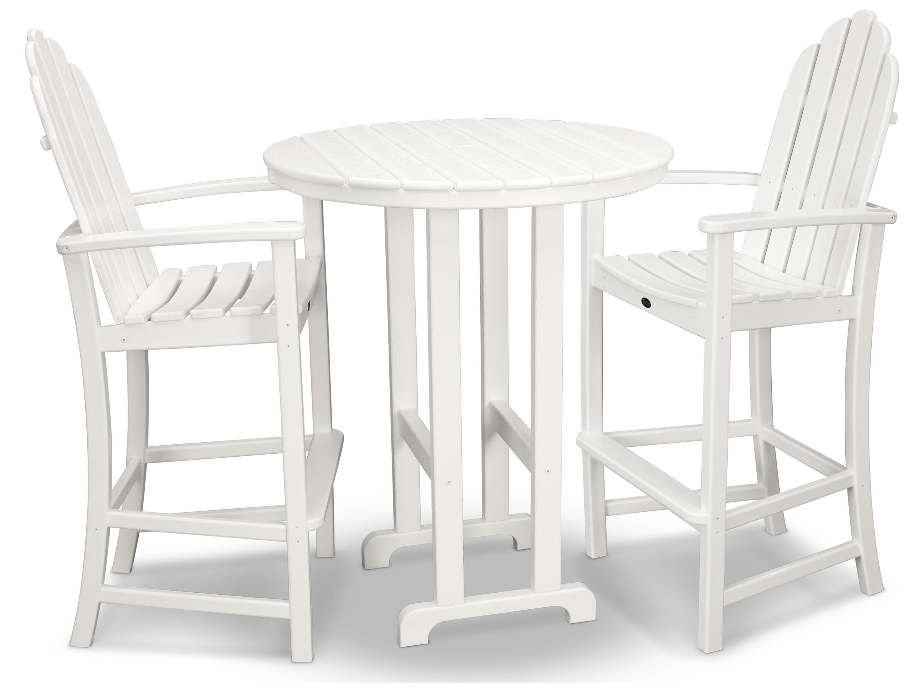 Trex® Outdoor Furniture™ Cape Cod Recycled Plastic 3 Piece Bar Set