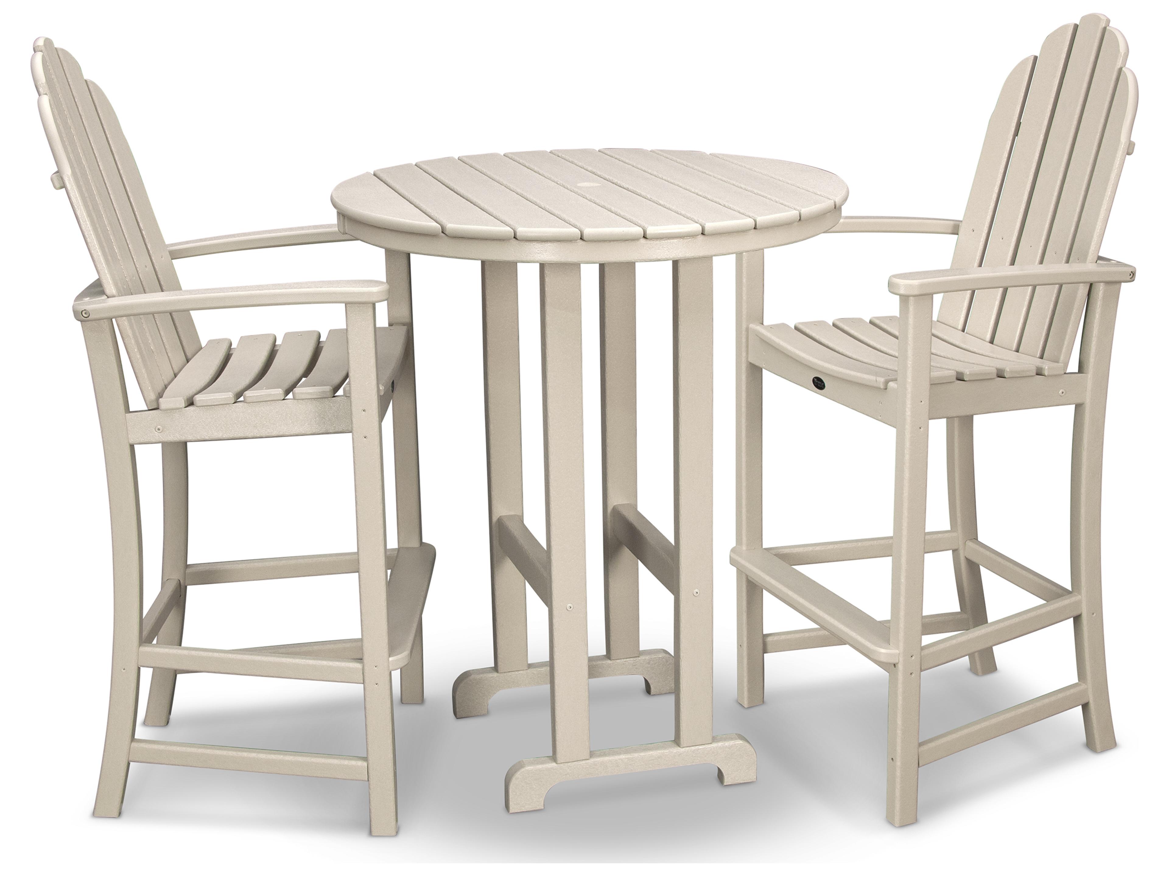 Trex® Outdoor Furniture™ Cape Cod Recycled Plastic 3 Piece Bar Set