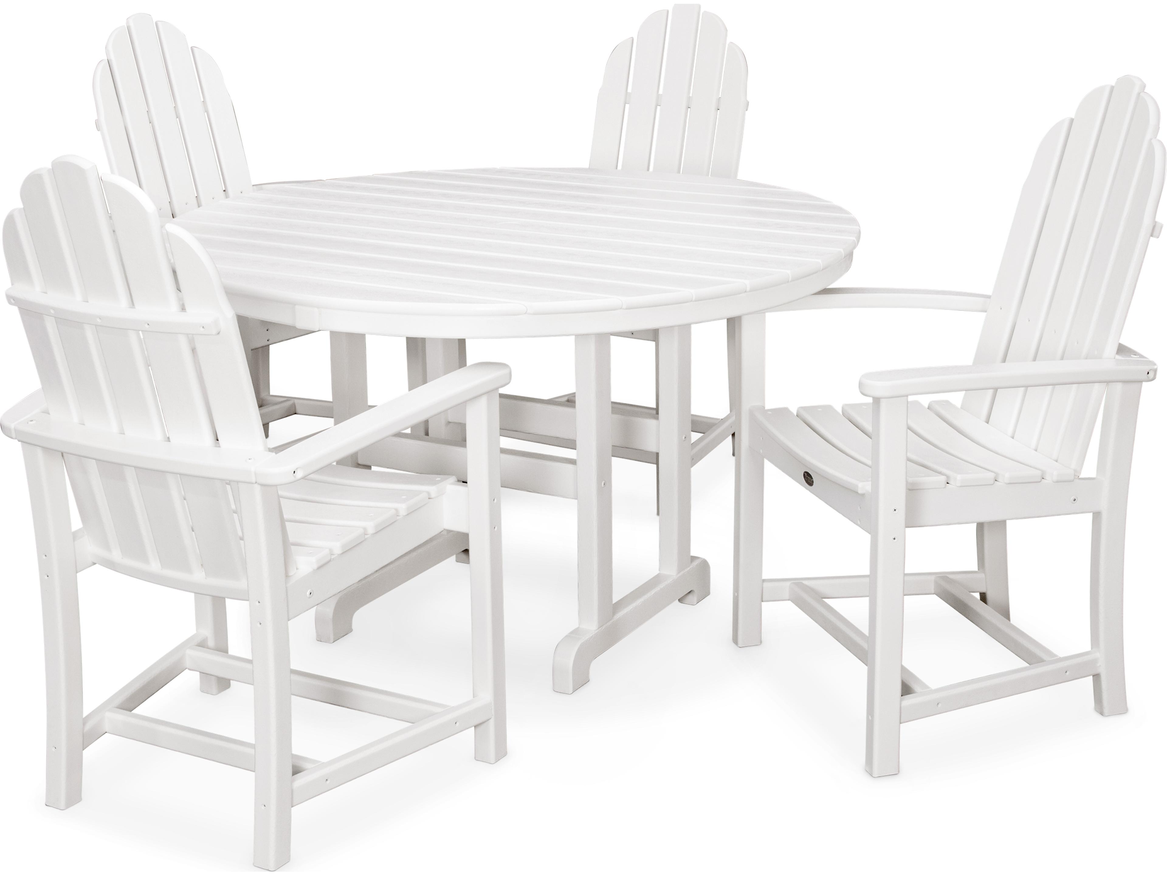 Trex® Outdoor Furniture™ Cape Cod Recycled Plastic 5 Piece Dining Set