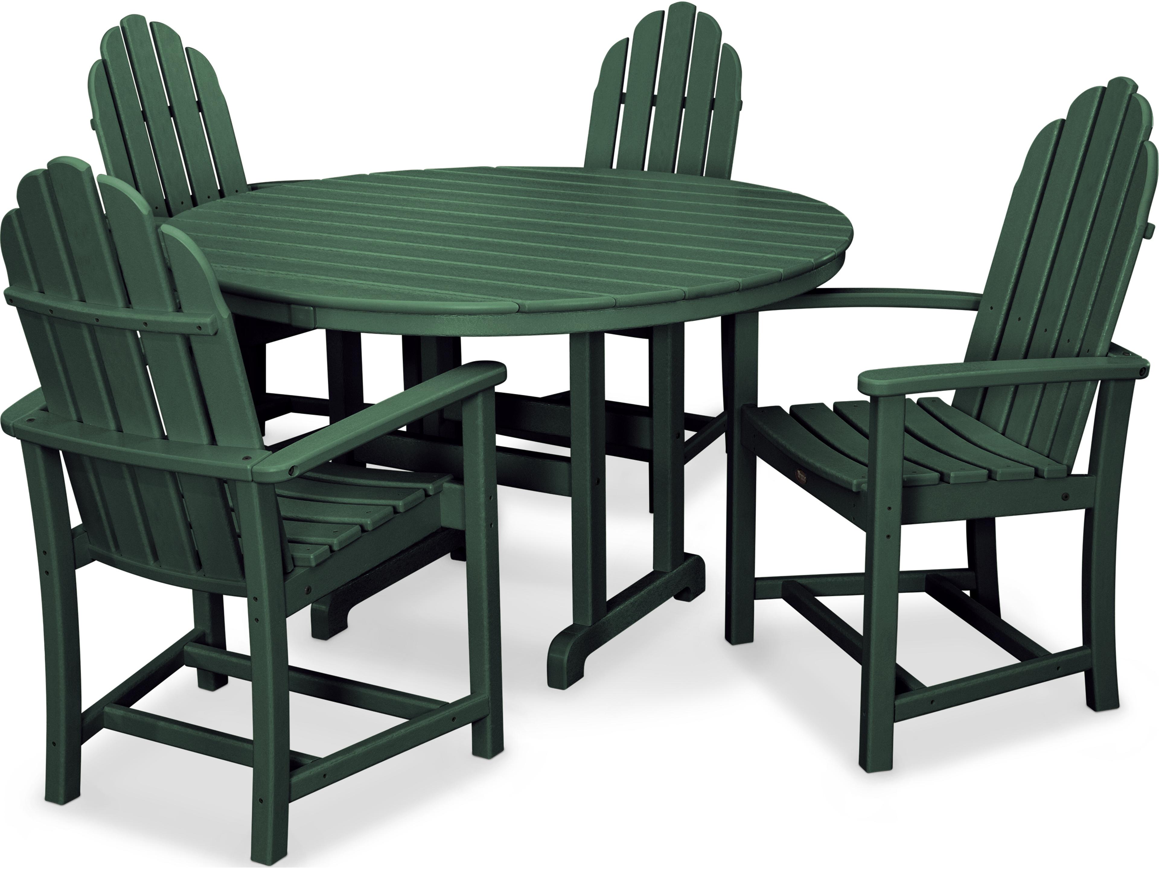 Trex® Outdoor Furniture™ Cape Cod Recycled Plastic 5 Piece Dining Set