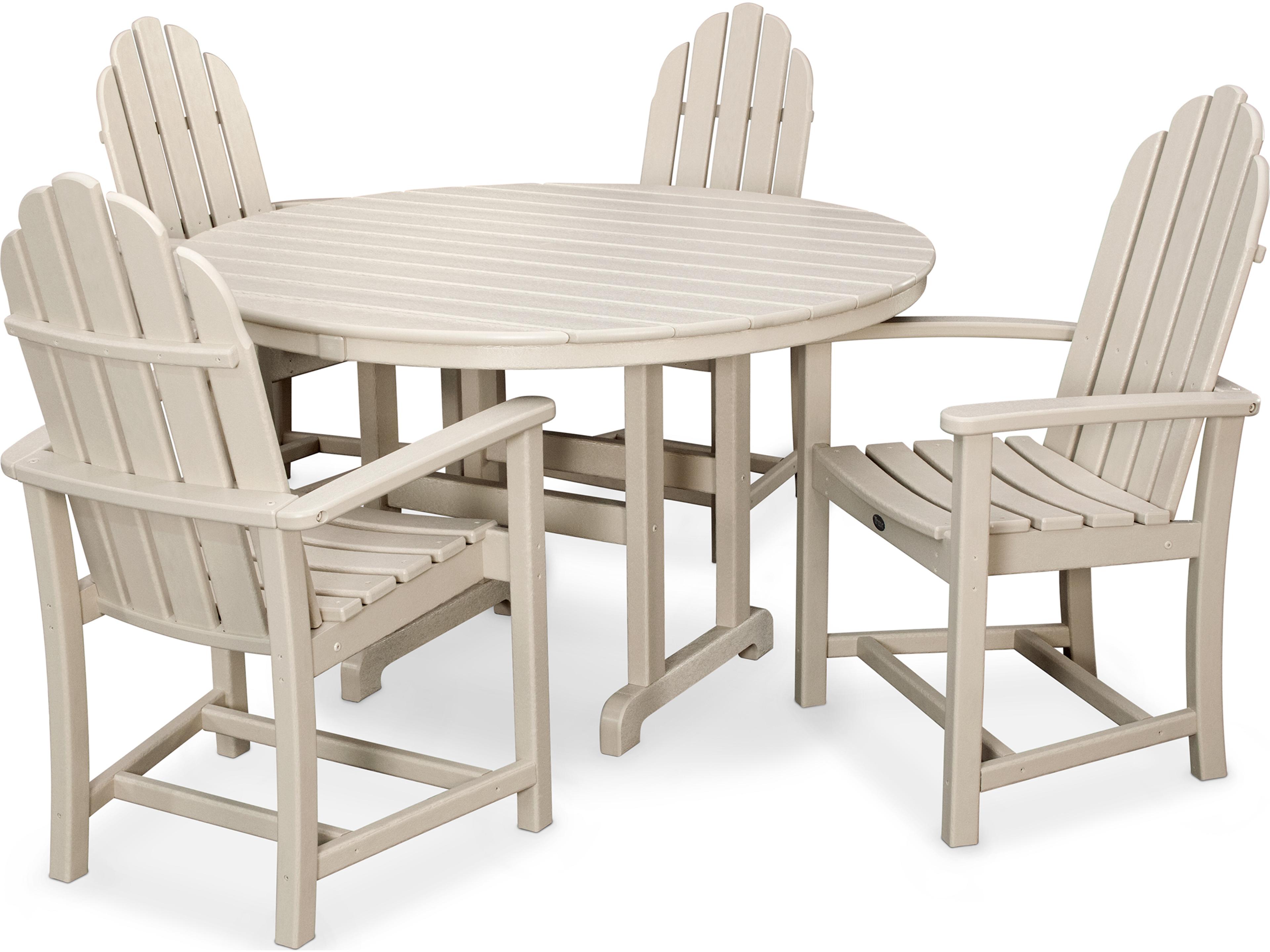 Trex® Outdoor Furniture™ Cape Cod Recycled Plastic 5 Piece Dining Set