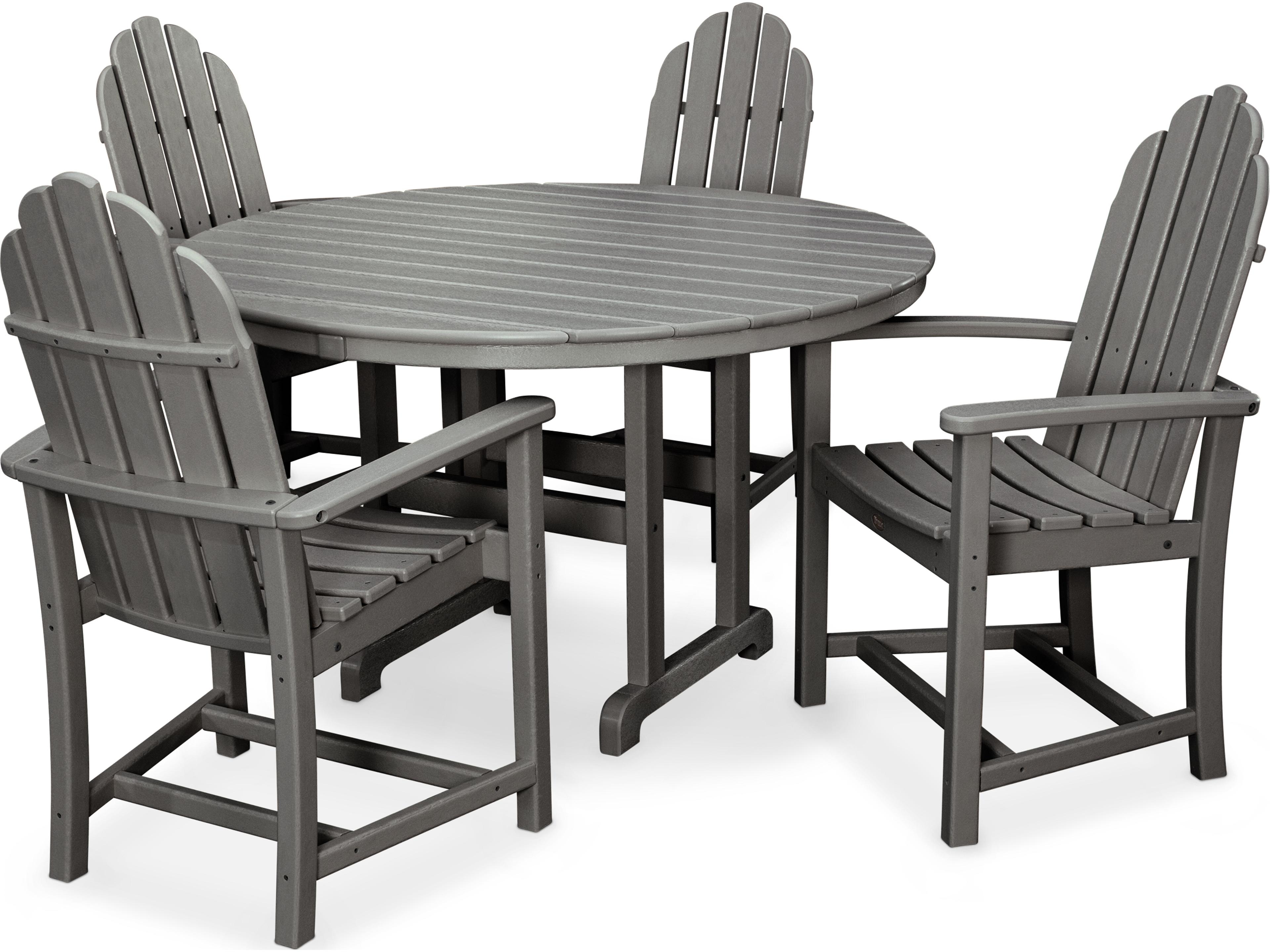 Trex® Outdoor Furniture™ Cape Cod Recycled Plastic 5 Piece Dining Set