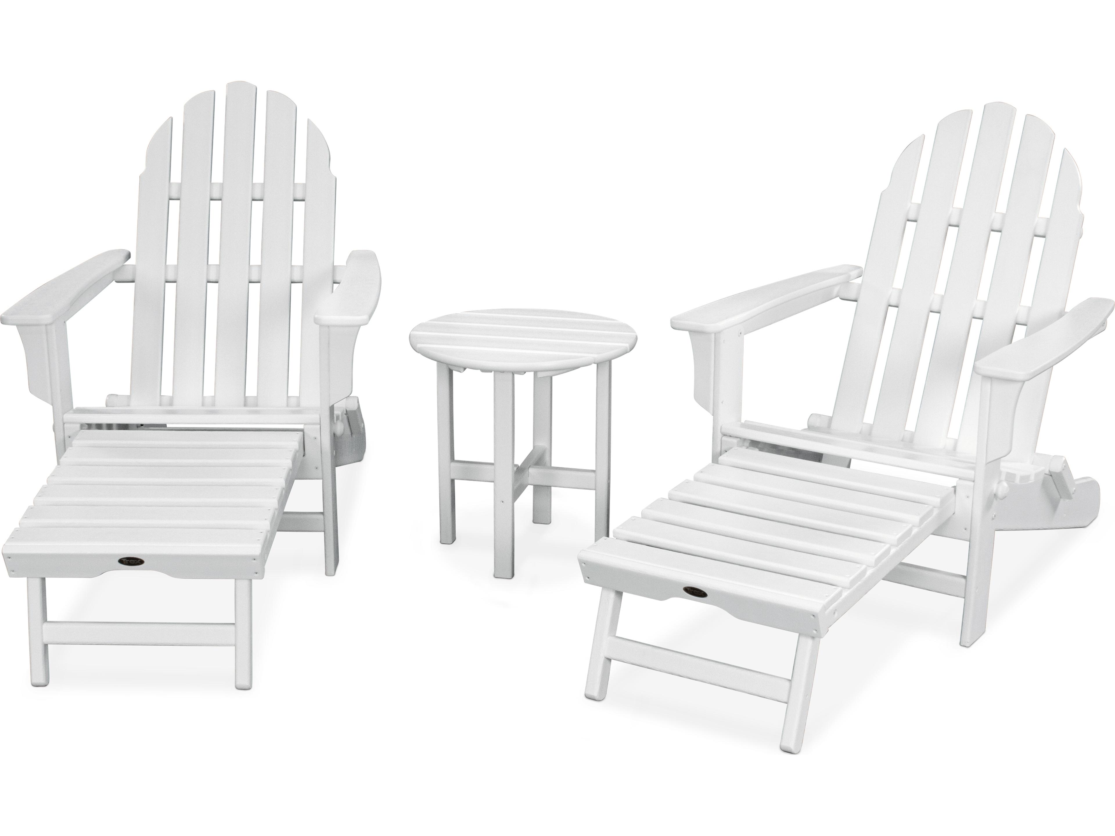 Trex® Outdoor Furniture™ Cape Cod Recycled Plastic 3 Piece Lounge Set