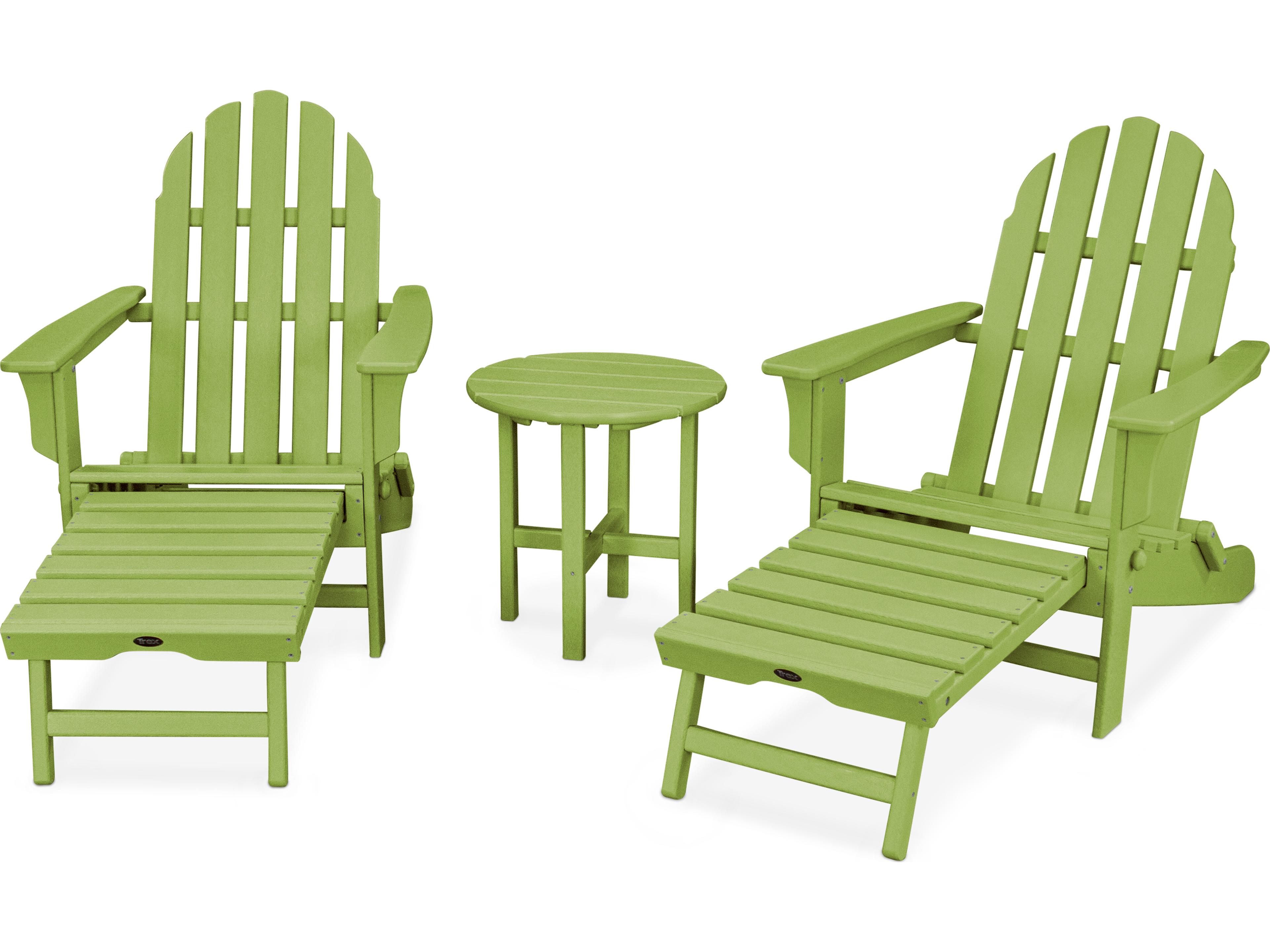 Trex® Outdoor Furniture™ Cape Cod Recycled Plastic 3 Piece Lounge Set