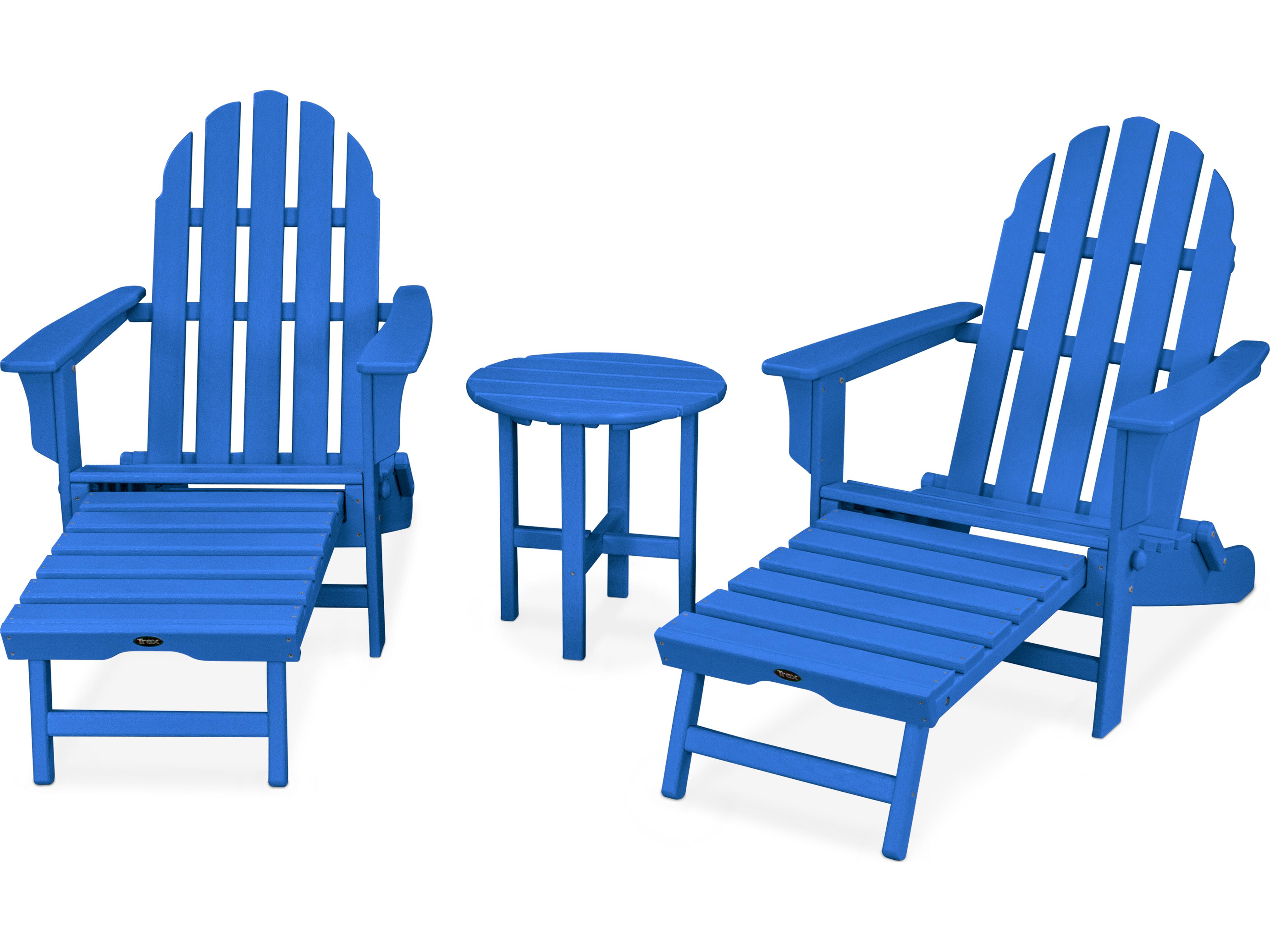 Trex® Outdoor Furniture™ Cape Cod Recycled Plastic 3 Piece Lounge Set