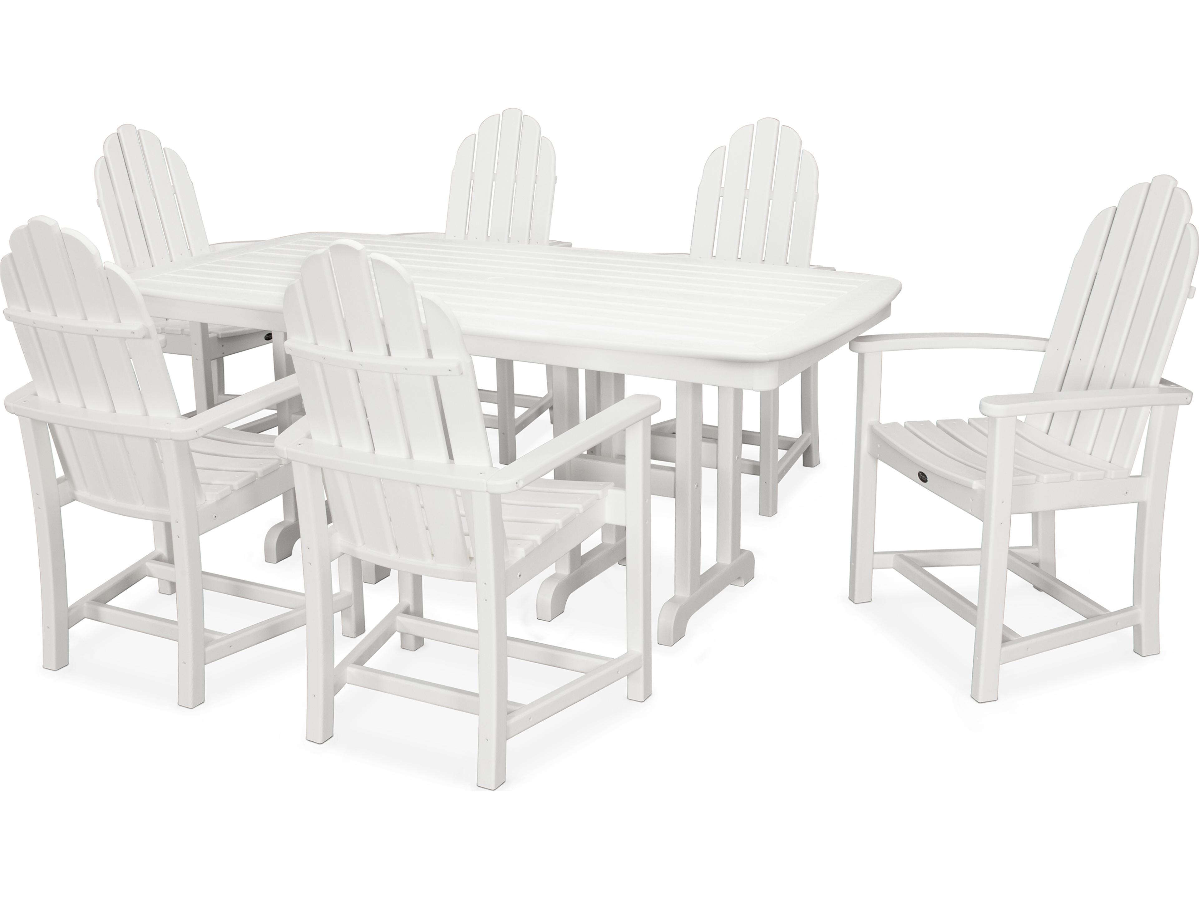Trex® Outdoor Furniture™ Cape Cod Recycled Plastic 7 Piece Dining Set