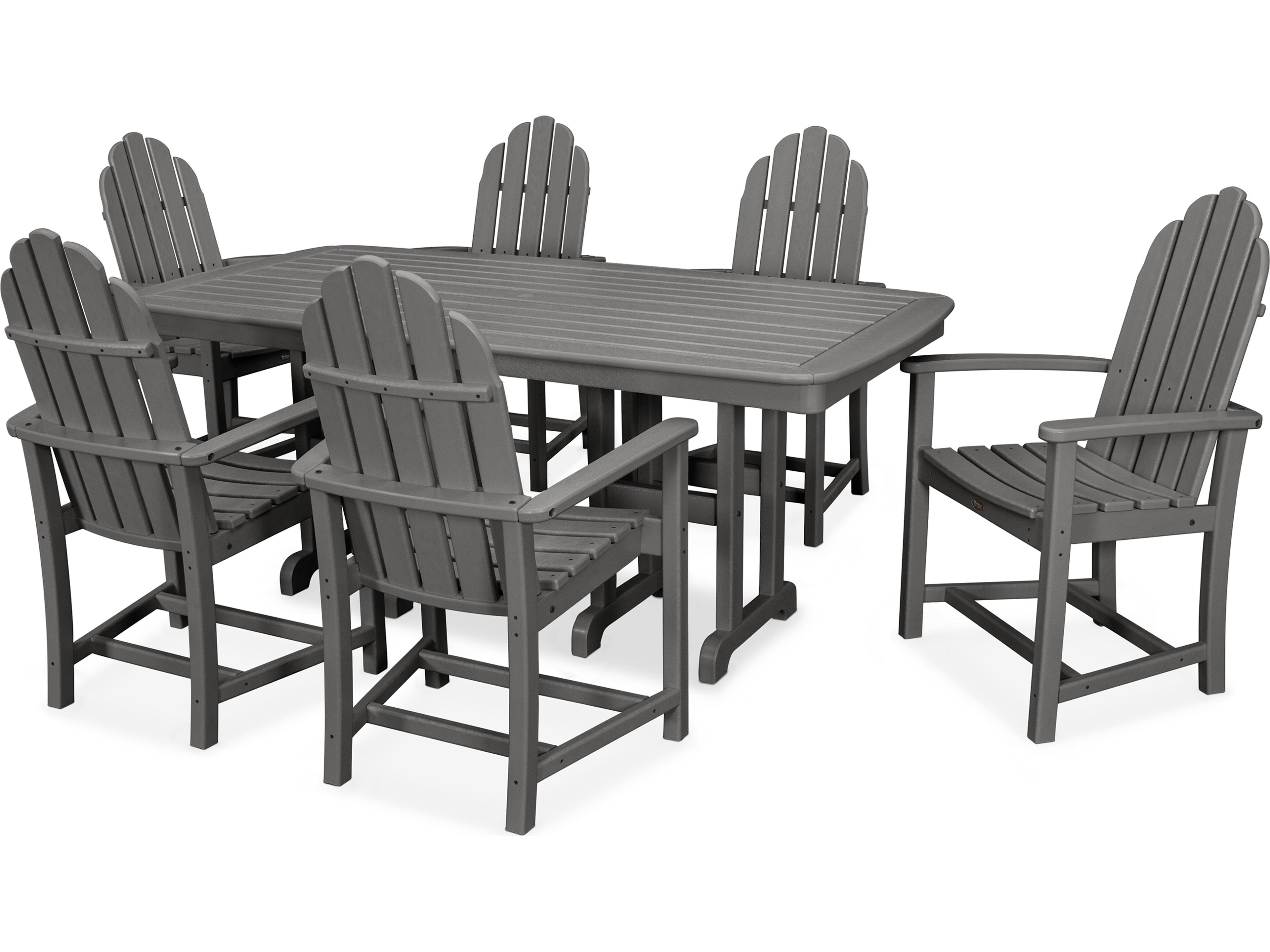 Trex® Outdoor Furniture™ Cape Cod Recycled Plastic 7 Piece Dining Set